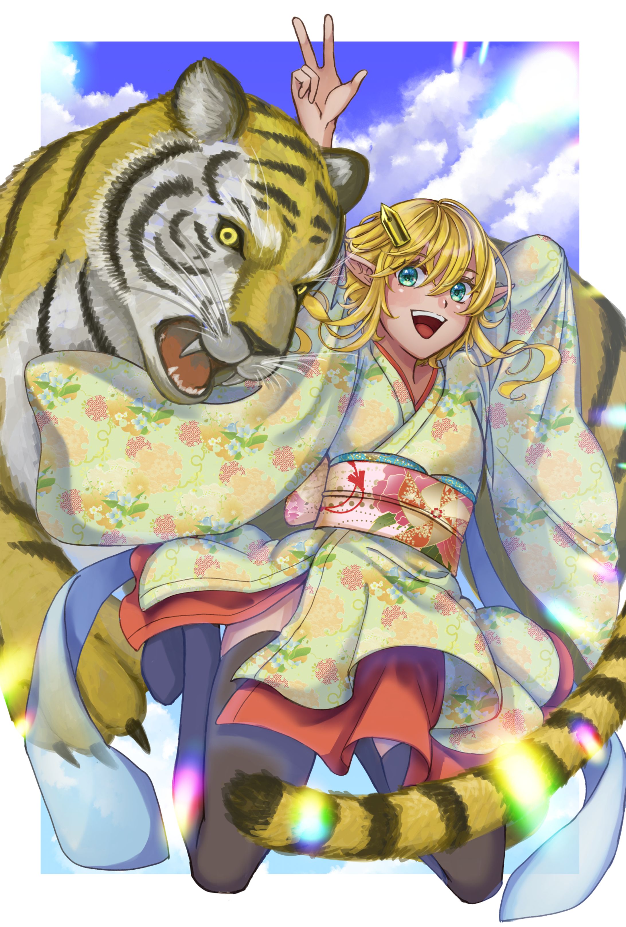 2022年　年賀状用イラスト-1