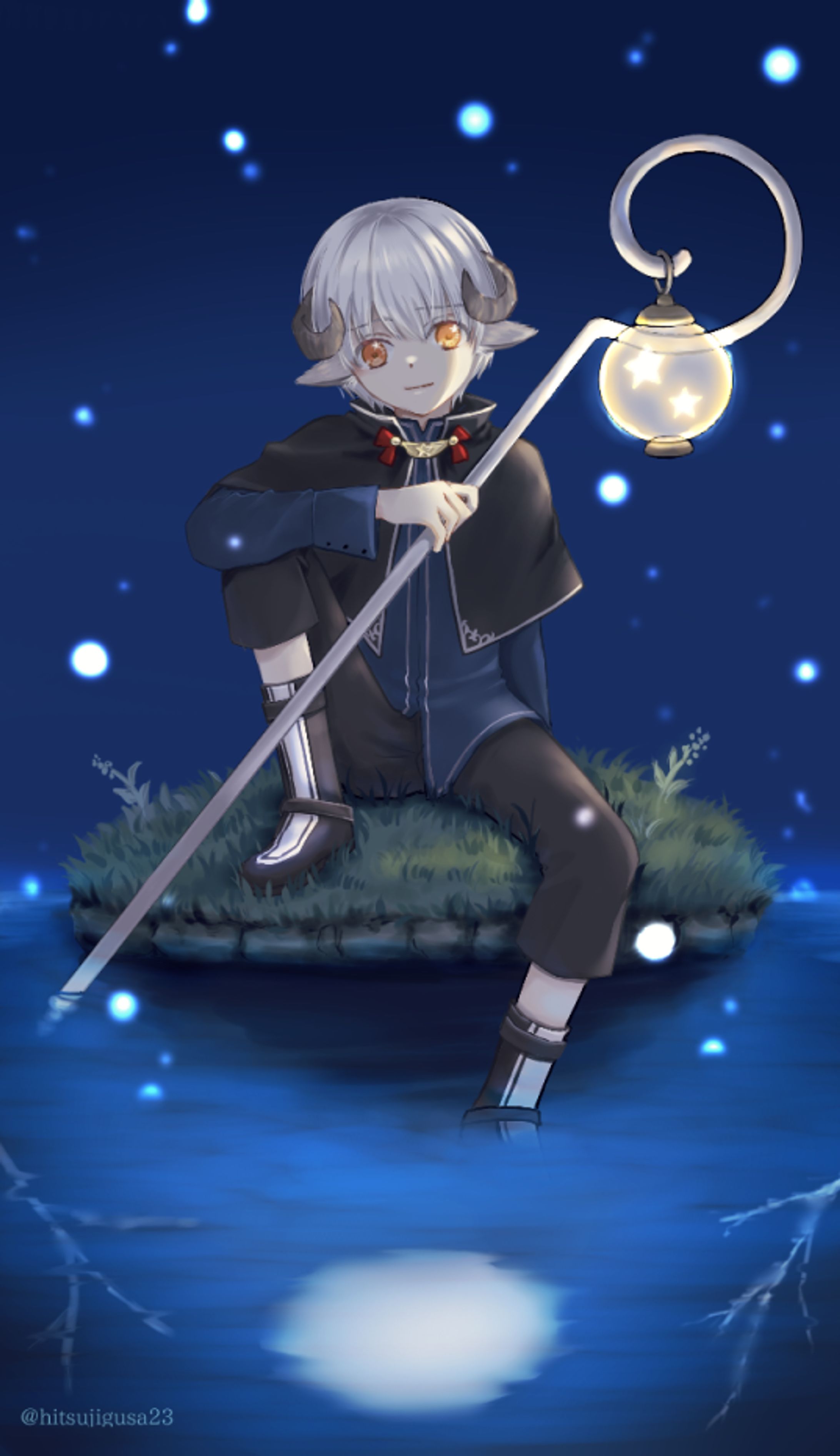 羊少年と星-1