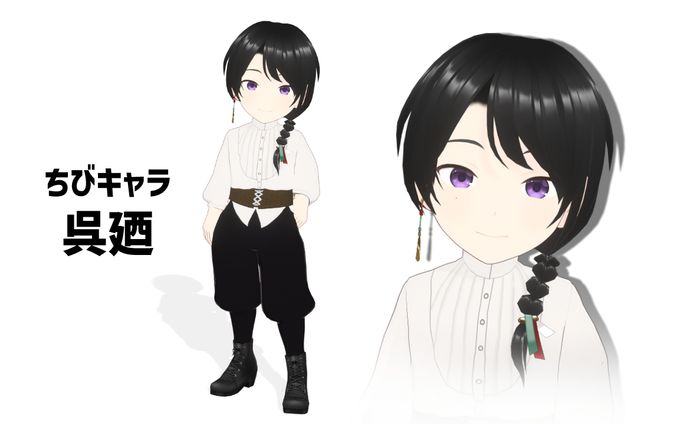 modeling、ちびキャラ