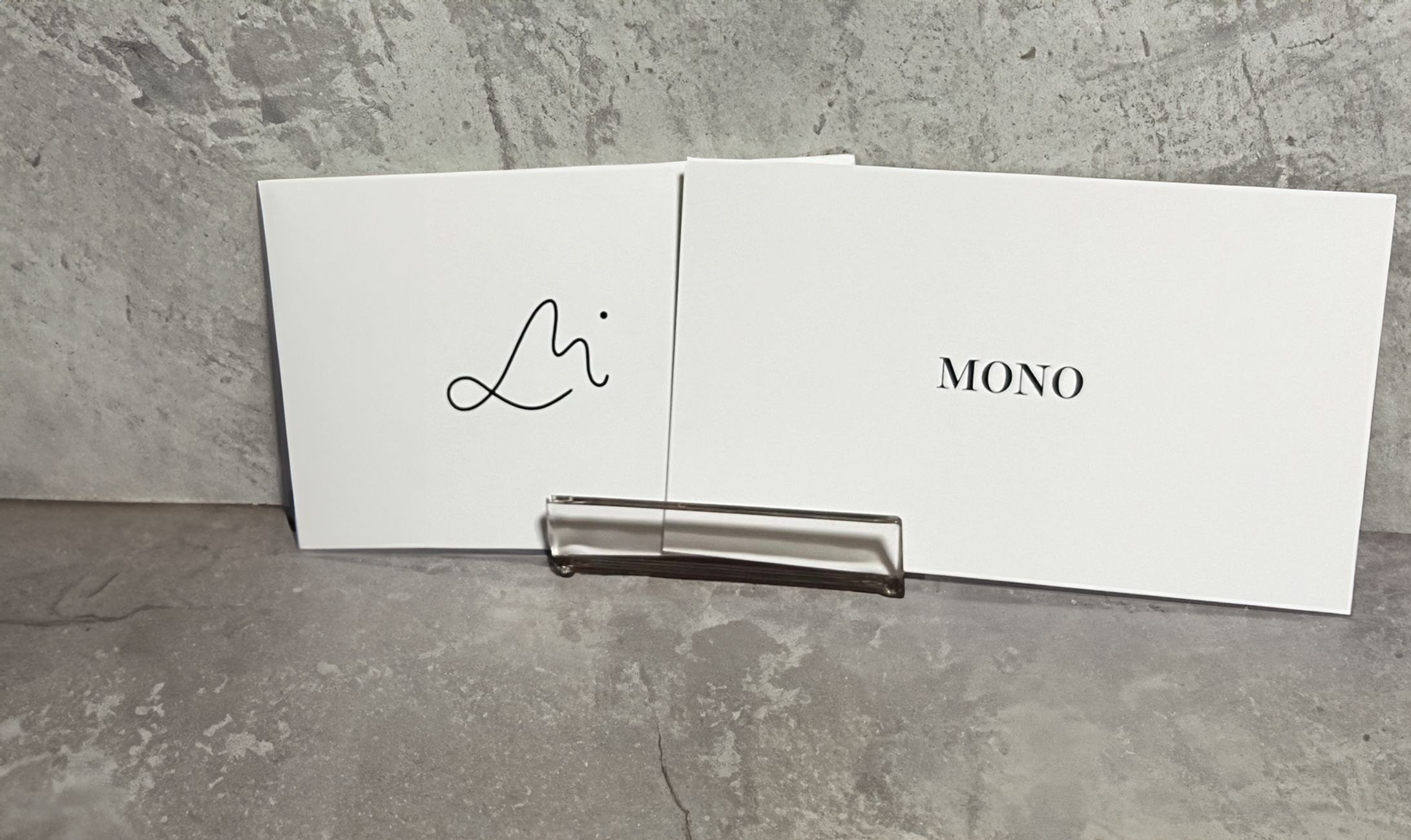 Flowershop MONO Shopcard Design-1