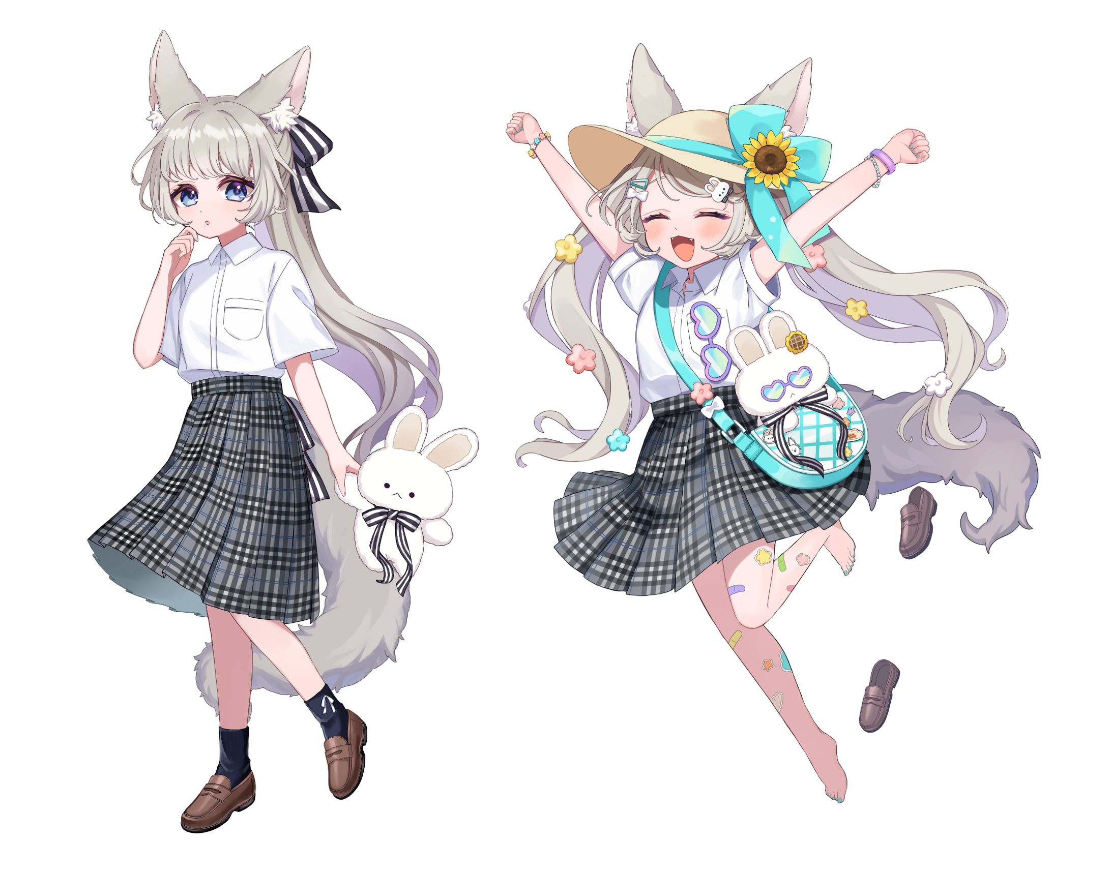 Vtuber月餅ちよ様 歌ってみたイラスト-1