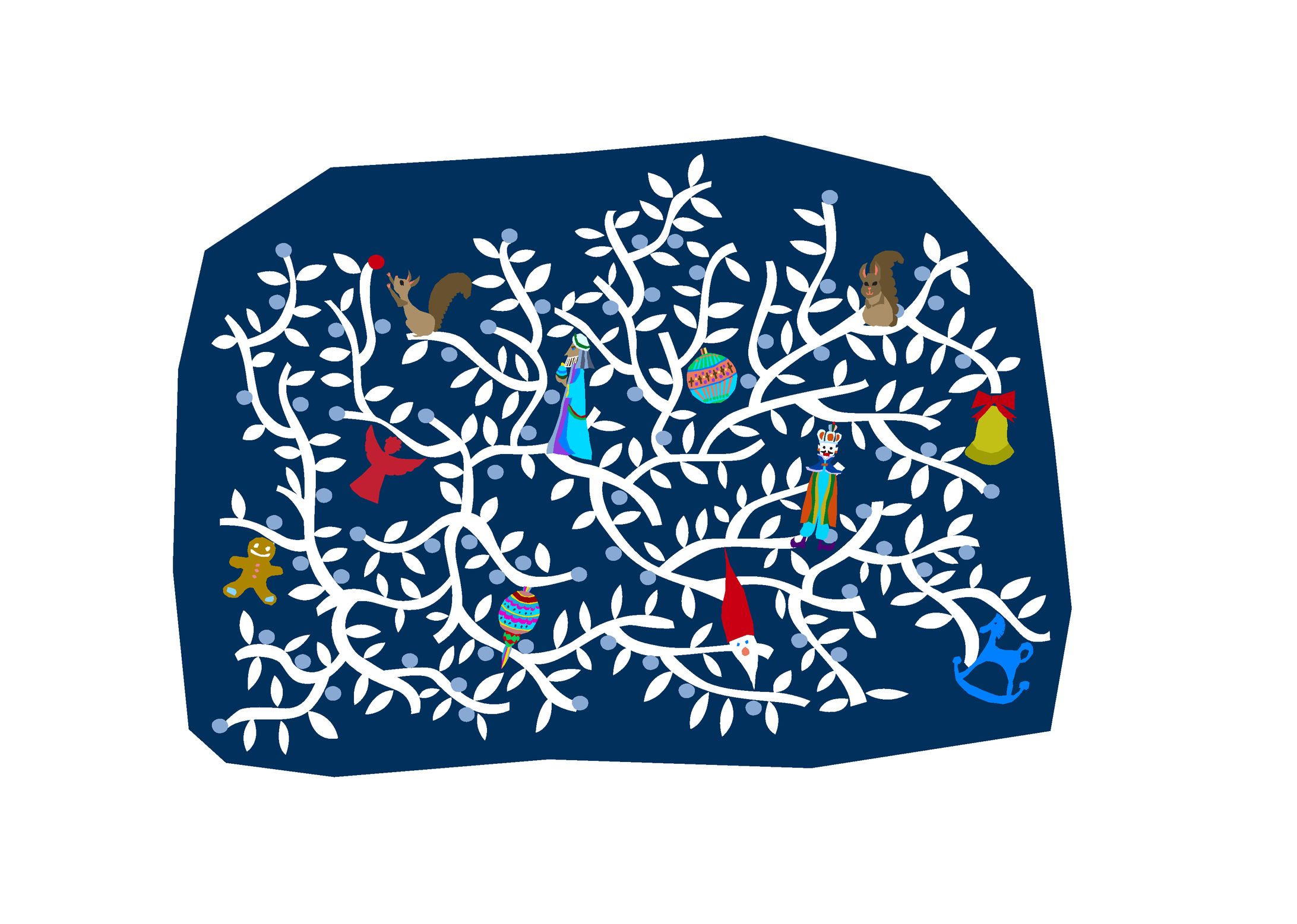 クリスマスの木-1