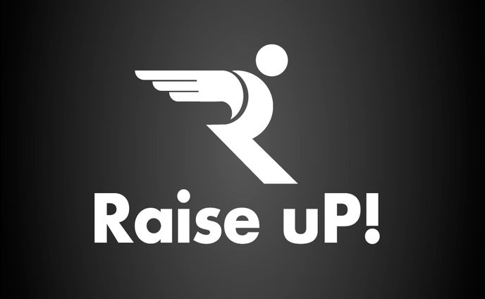 Raise uP!様ロゴ