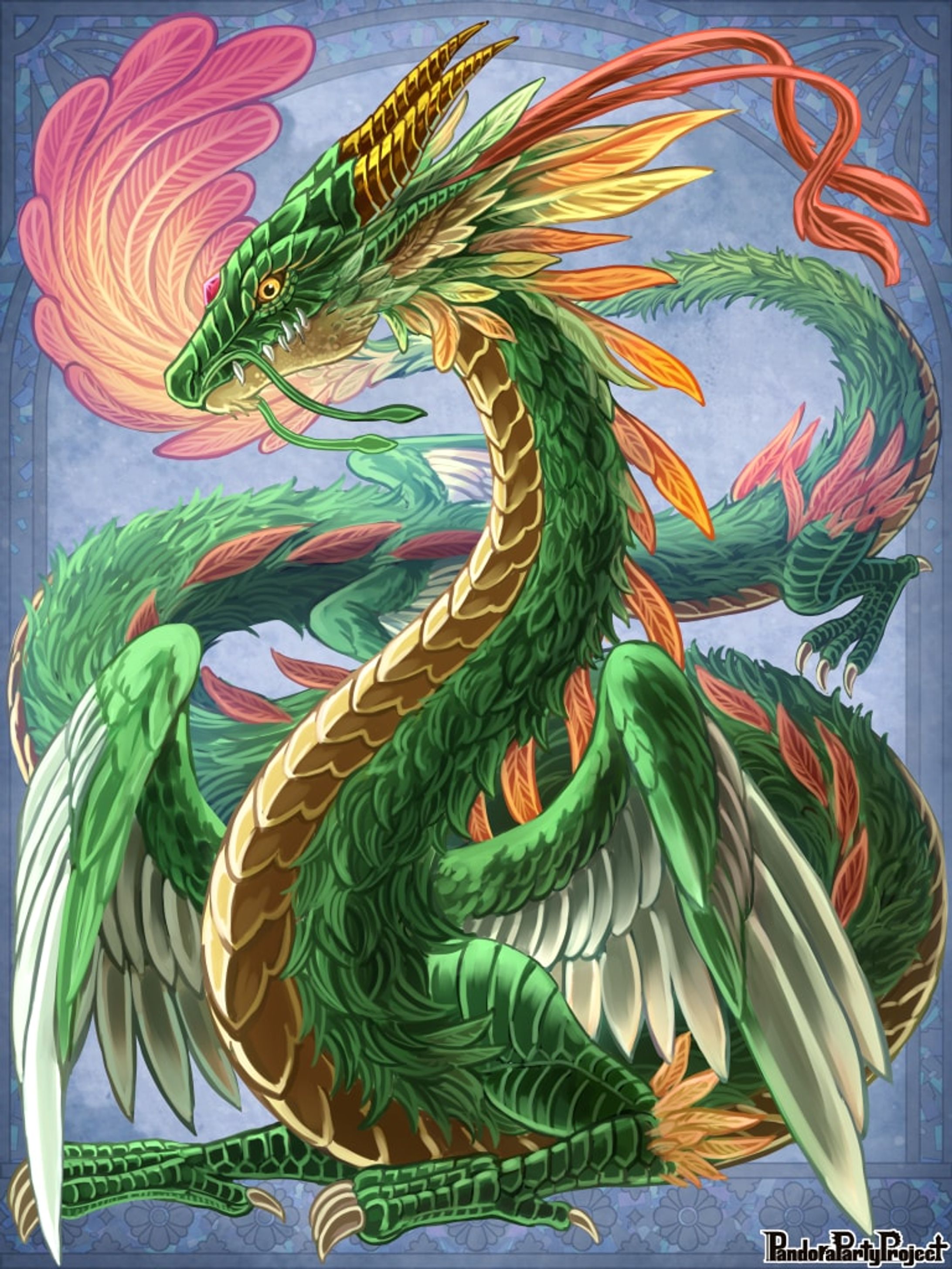 PBWイラスト（ドラゴン）-1