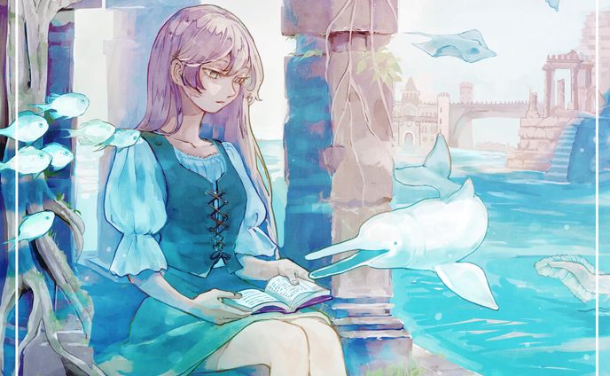 背景付き