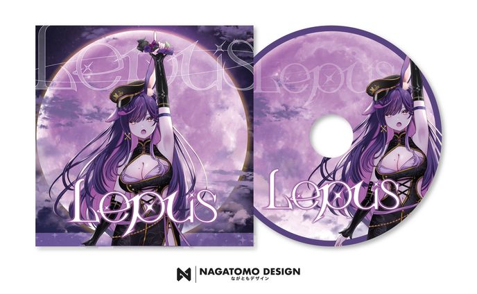Ridel.様3rdオリジナル曲『Lepus』　CDデザイン
