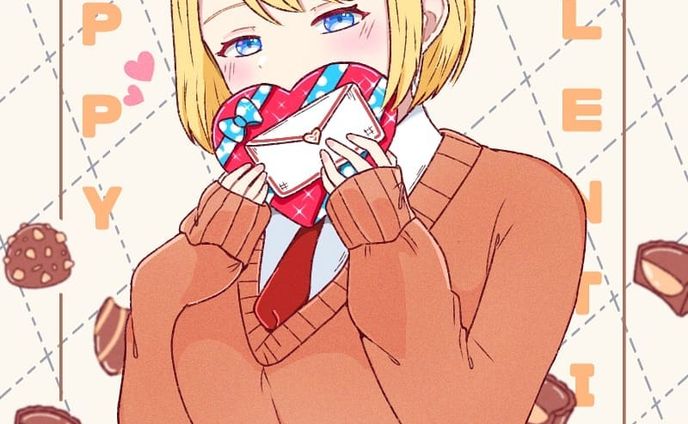 Valentine 2021
.
.
.
#originalcharacter #illustration #IbispaintX #digitalart