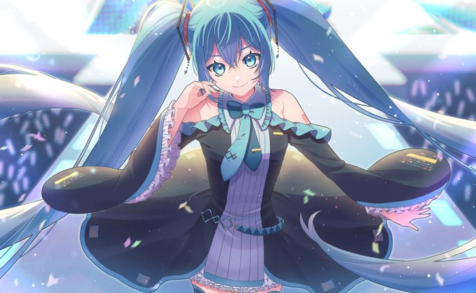 【イラスト採用】piapro×LIVE DAM カラオケ背景イラスト募集
