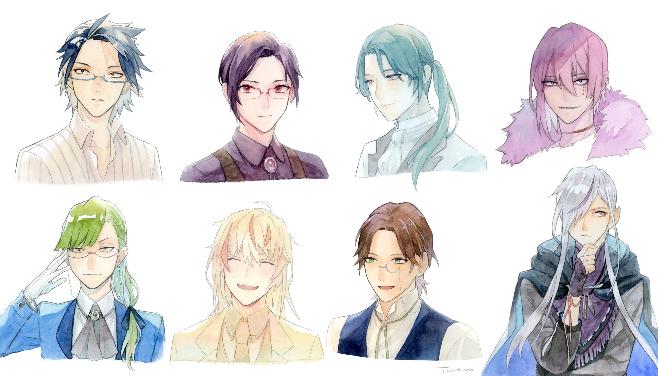 水彩落書き（10点）-1