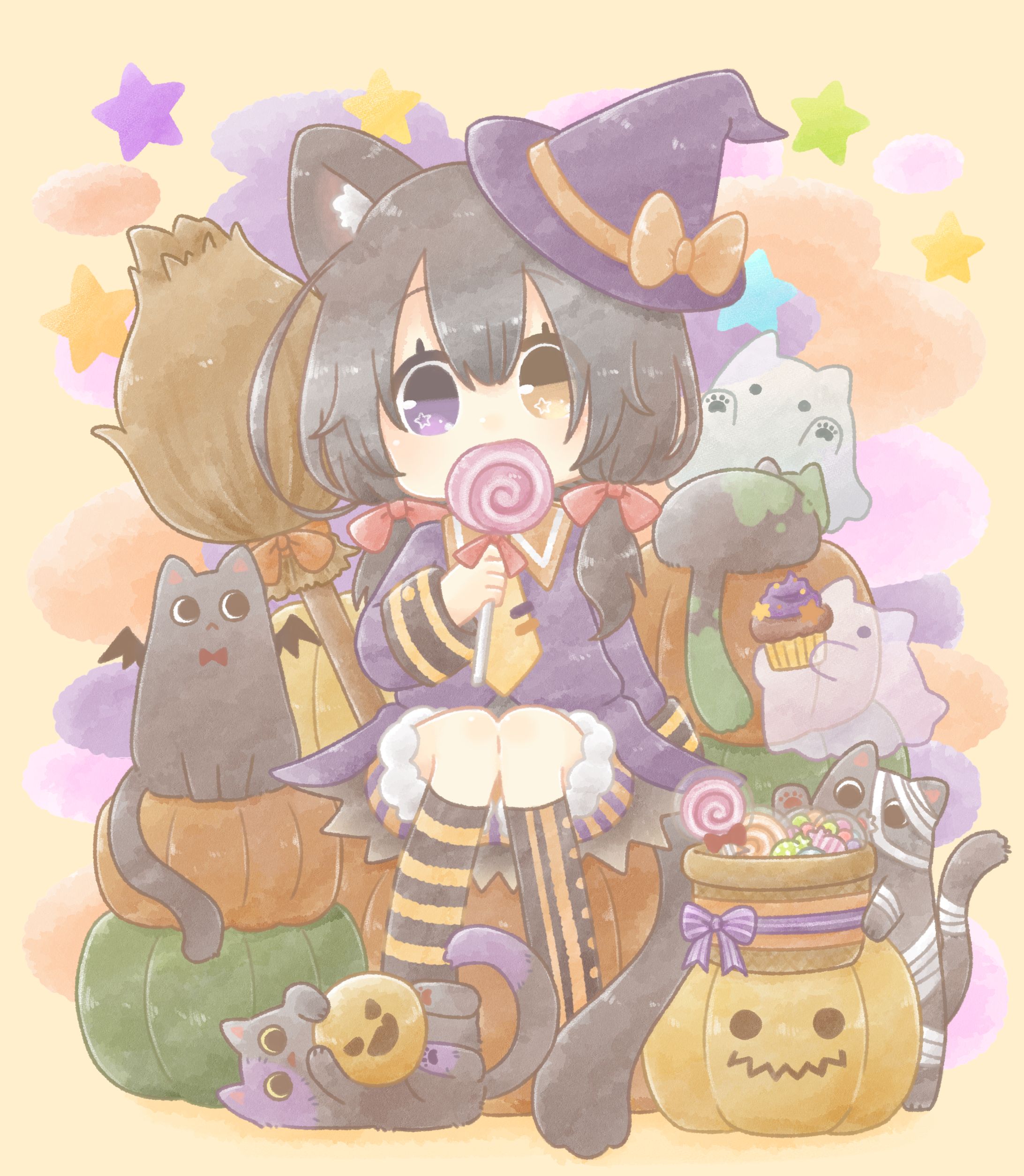 ハロウィン🎃🐈‍⬛ ͗👻-1