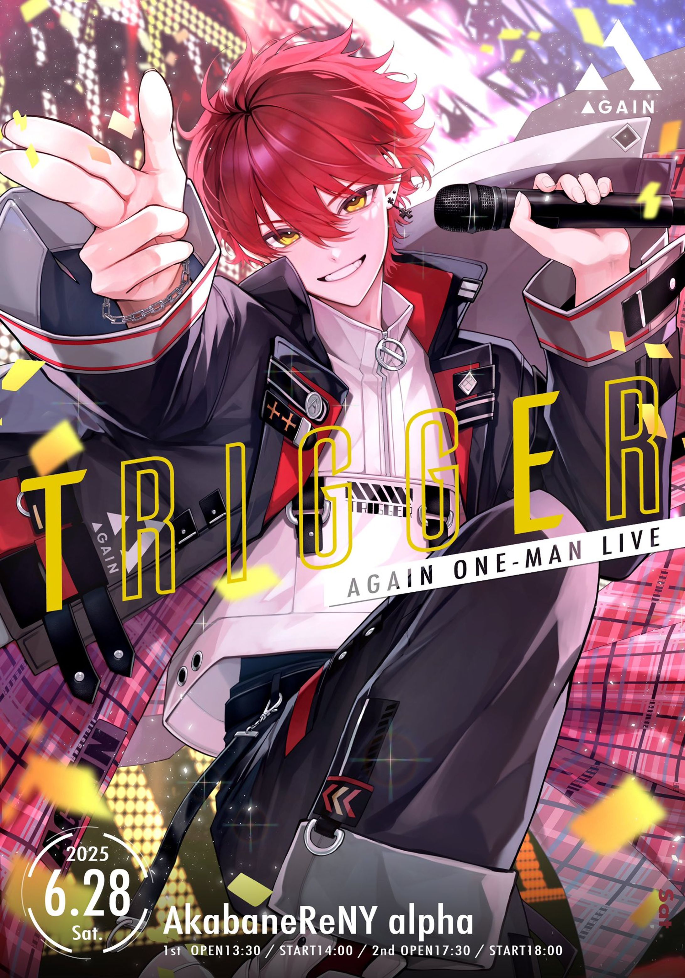 Again ONE-MAN LIVE『TRIGGER』-1
