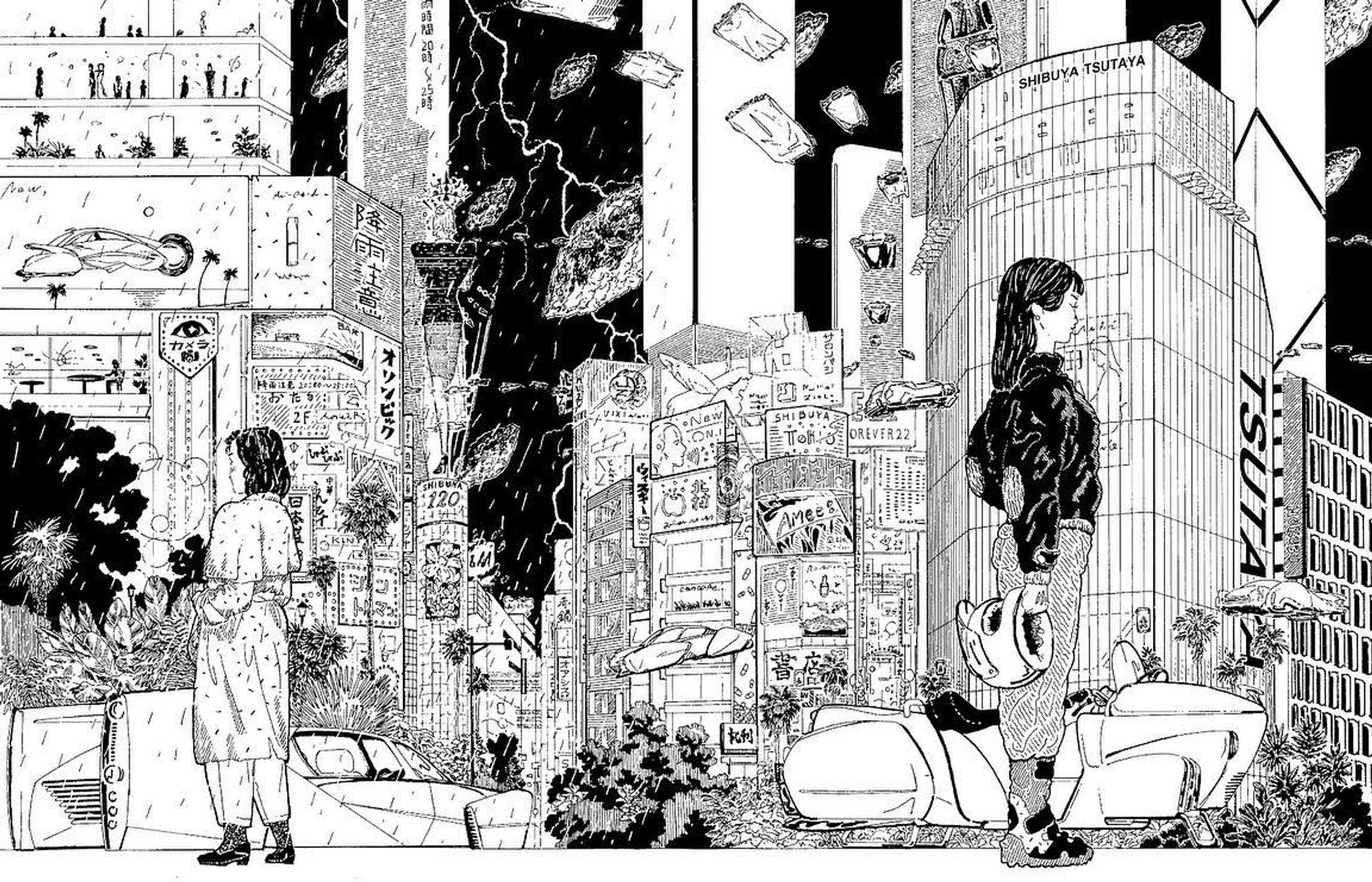 昨日2月1日始動の渋谷TSUTAYAさんの企画"NEST"の一環で、本日から文庫本を購入されますと僕のイラストの全面に入ったブックカバーが付いてきます🥳
また併せてzineも取り扱っていただいております！
原画の展示もありますので渋谷TSUTAYAさんにお立ち寄りの際は是非✊-1