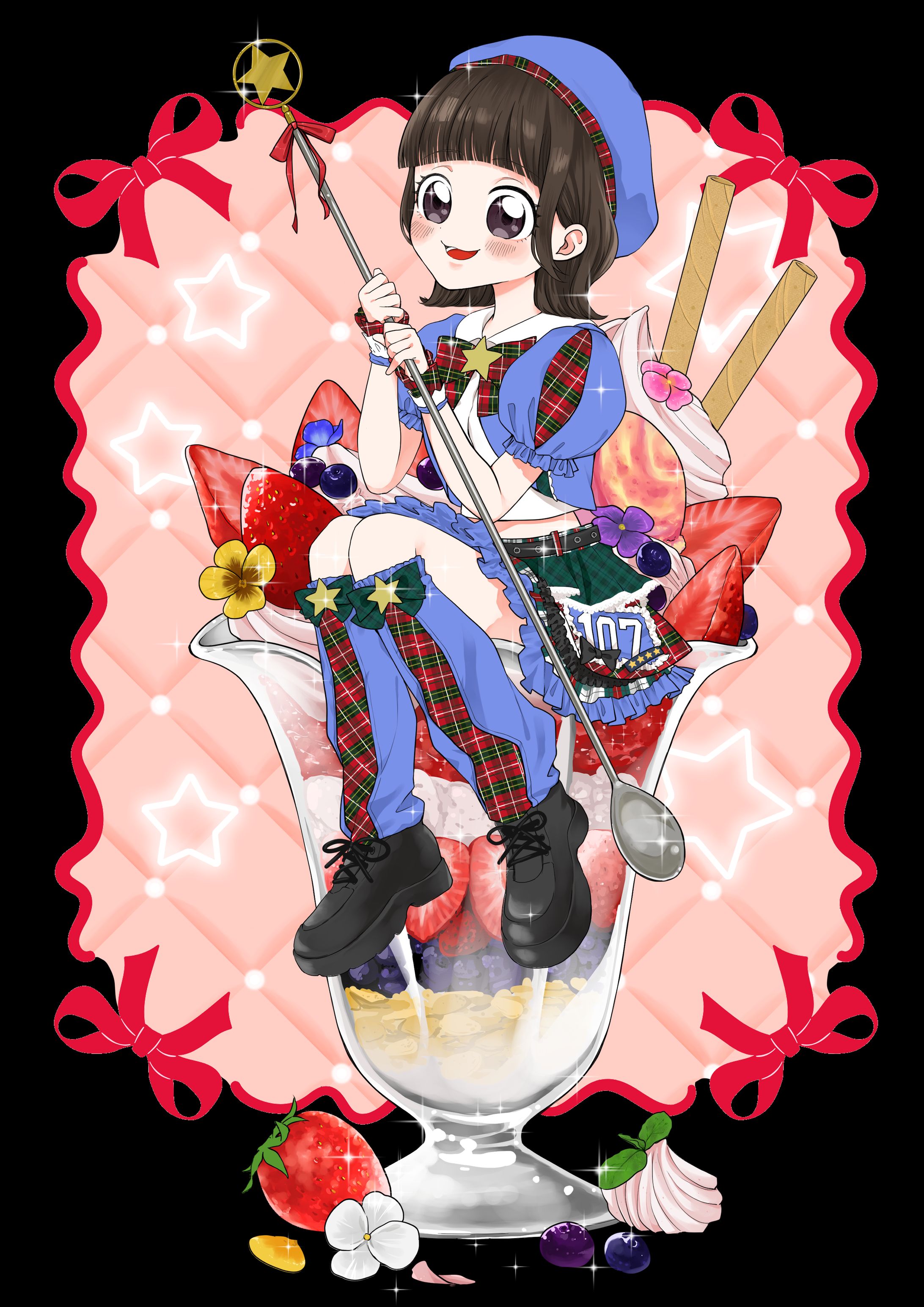 【2025生誕Tシャツデザイン】THE ENCORE 野々咲実希様-1