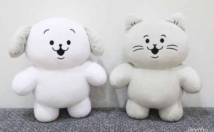 ムキムキのハムちゃん&ほがらかいぬねこ BIGぬいぐるみ ハムちゃん一点 新品未使用 ラウンドワン限定 yukke ムキムキのハムちゃんBIG