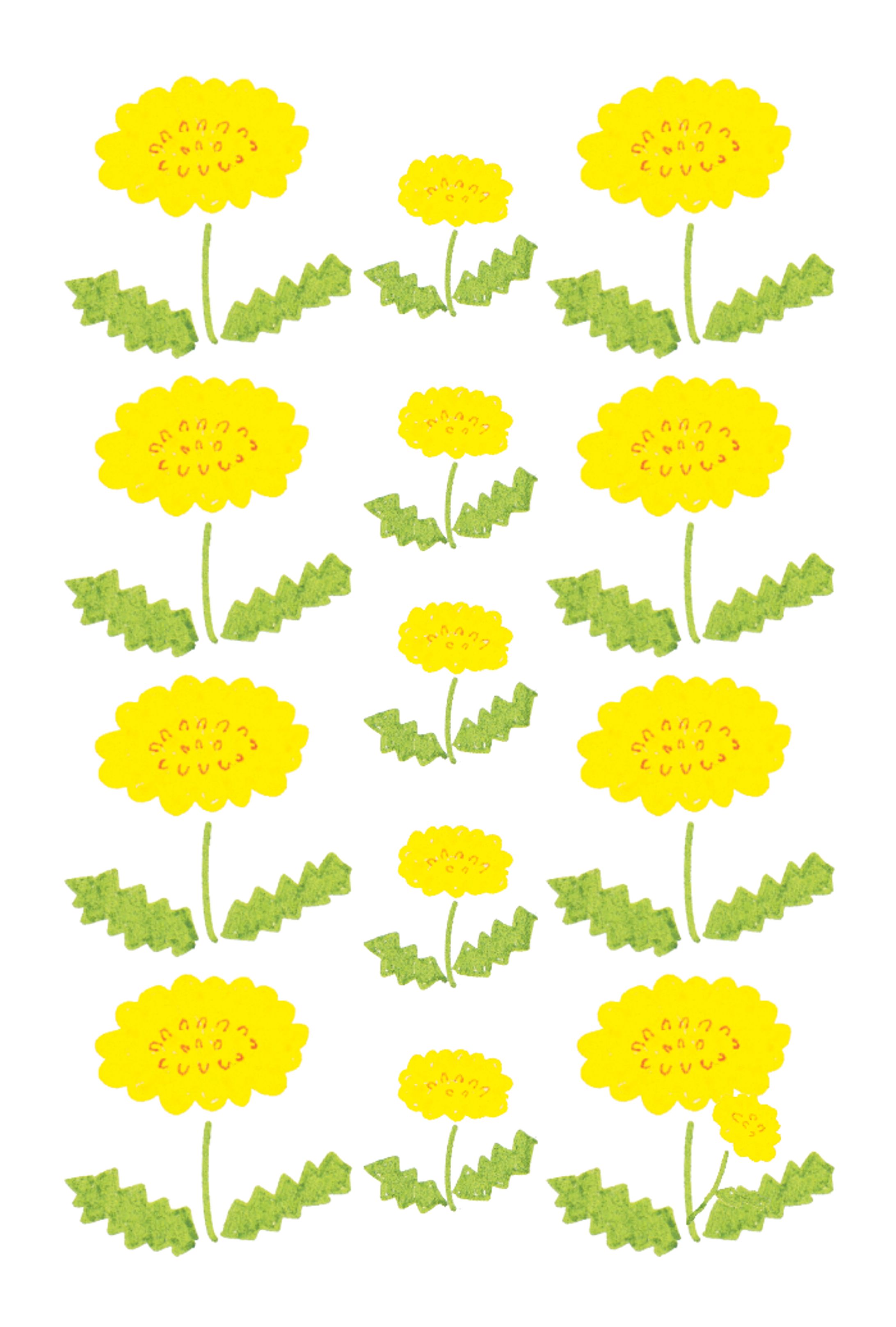 ポストカード　やさしいたんぽぽ-1