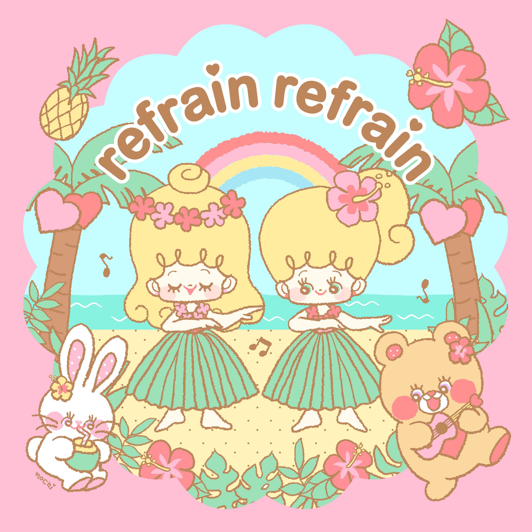 クッキー専門店 refrain refrain 様／イラスト制作（2019）-1
