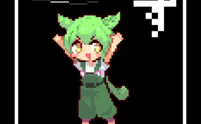 MV用Pixelart (あなたは世界の終わりにずんだを食べるのだ / ずんだダンシング)