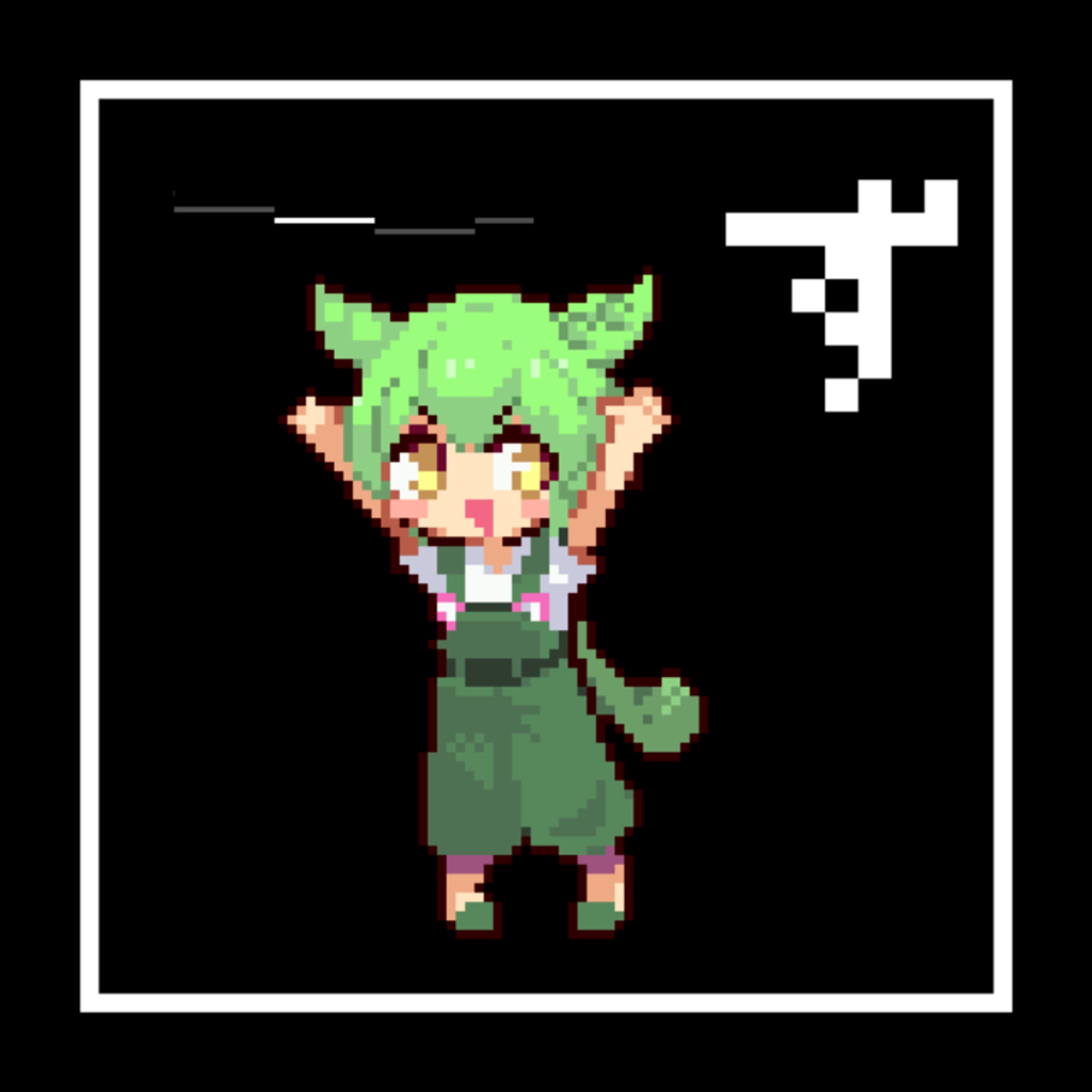 MV用Pixelart (あなたは世界の終わりにずんだを食べるのだ / ずんだダンシング)-1