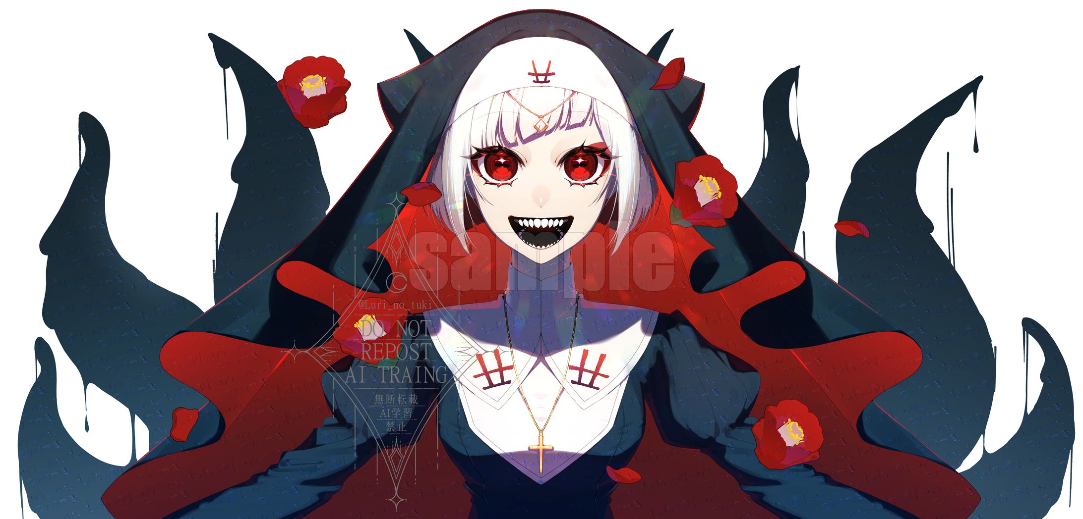 【お仕事】しらかわ由理様　歌ってみたイラスト-1