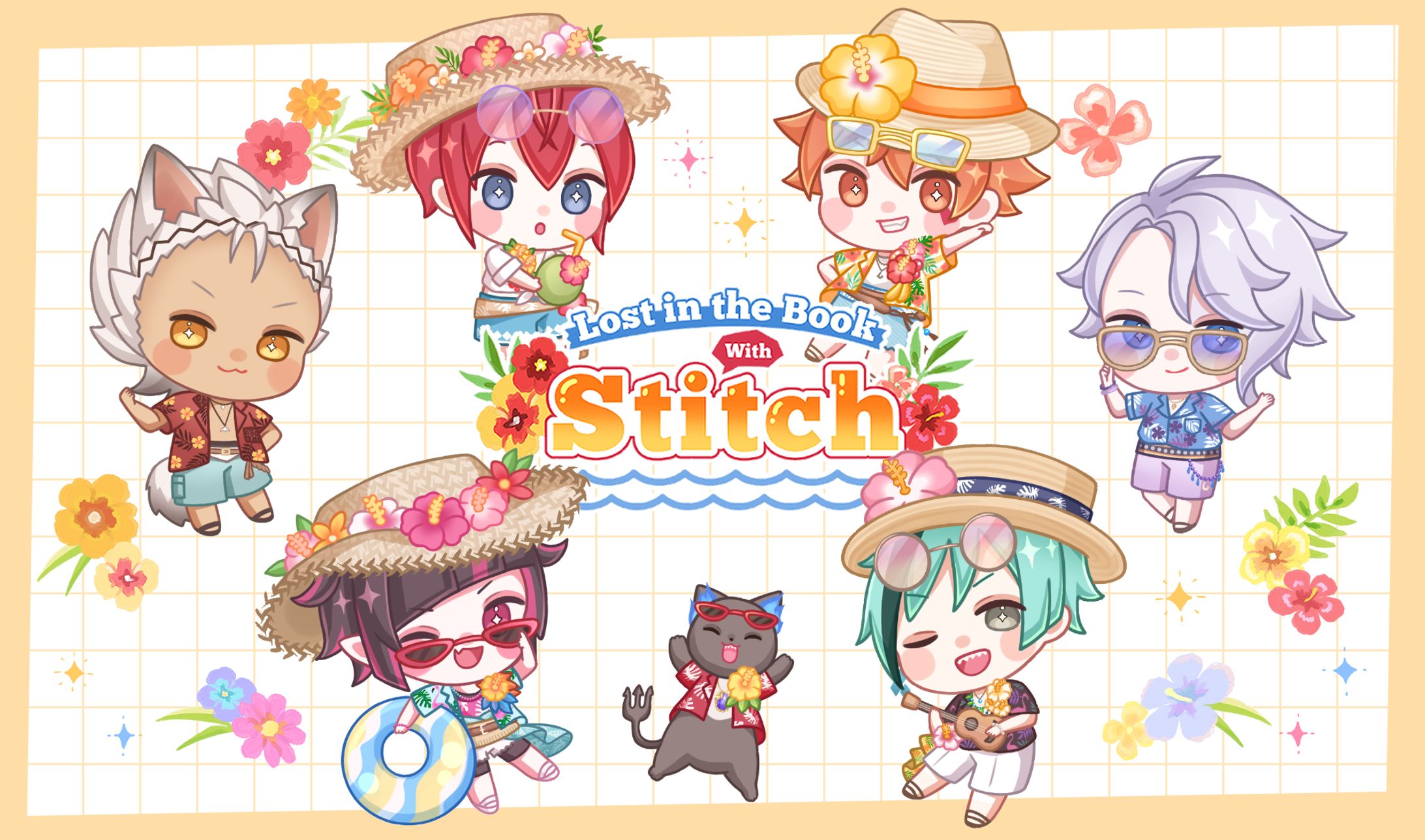 Fan art┊ミニキャライラスト┊ツイステッドワンダーランド-1