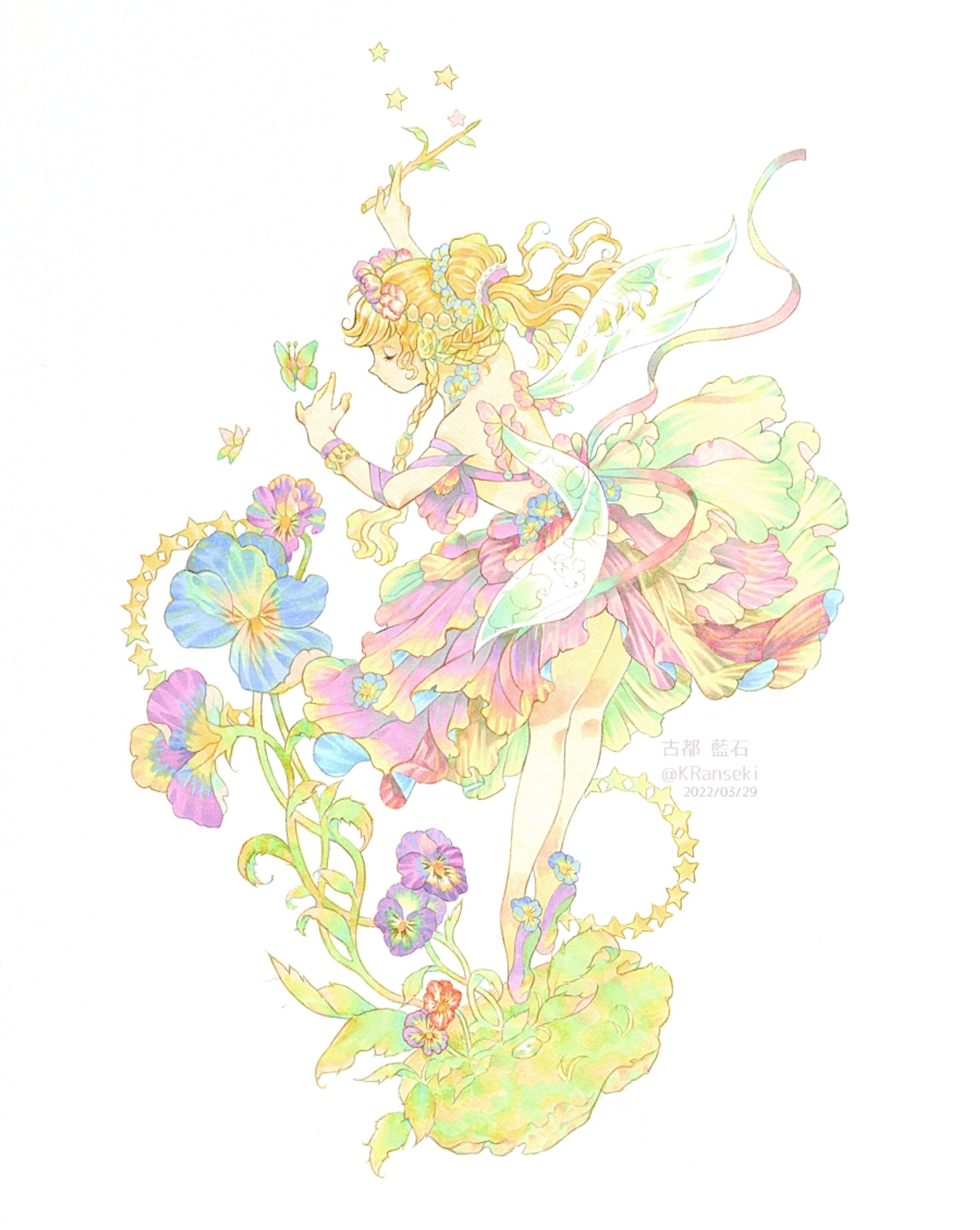 パンジーの妖精-1