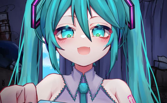 二次創作 一枚絵 sample