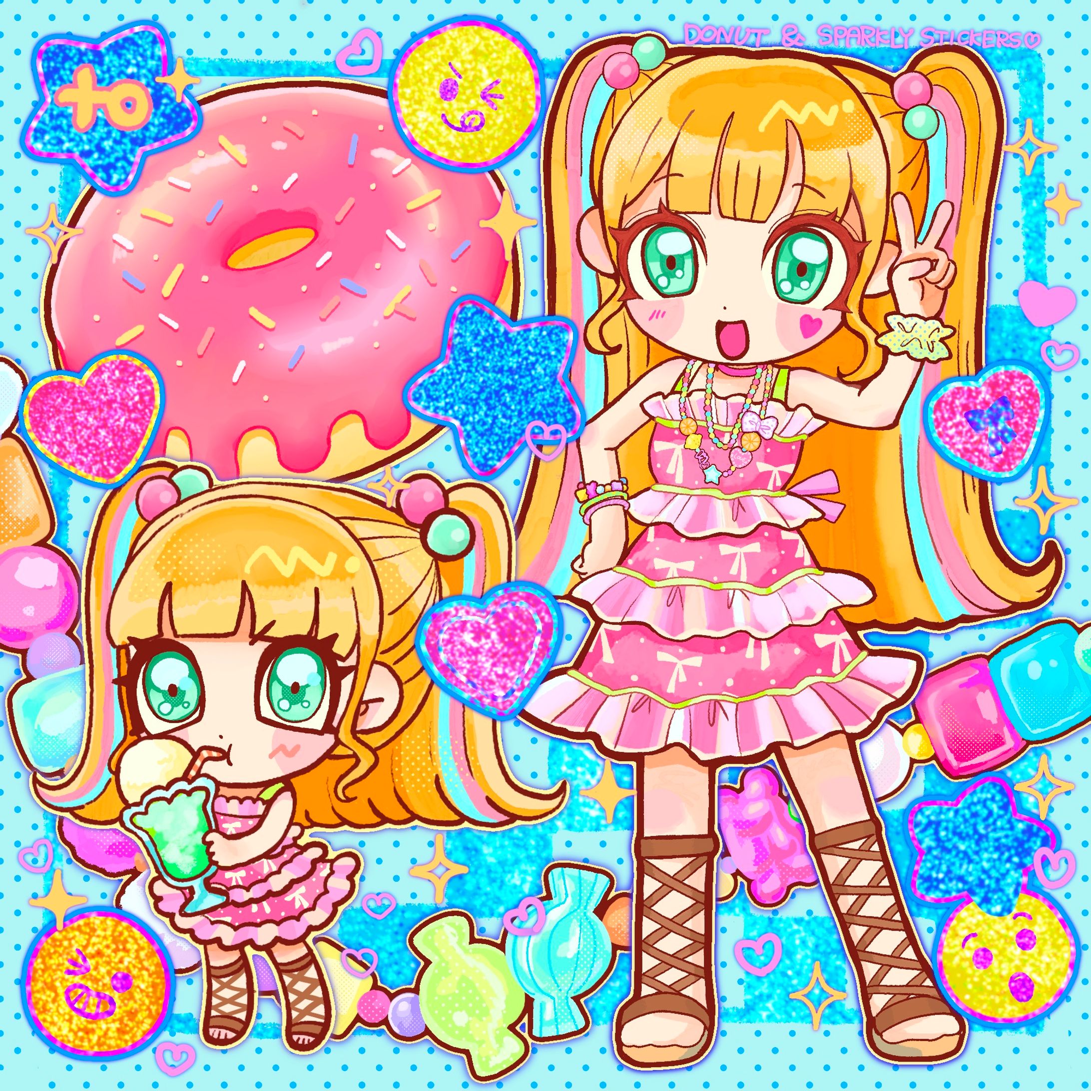 🌷🍨🎀🎏🍹-1