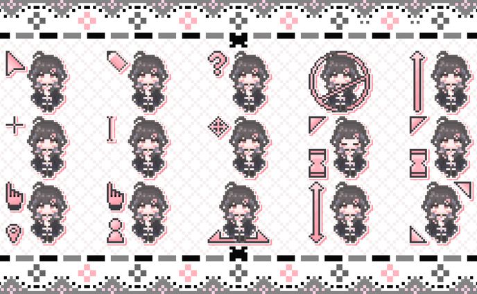 マウスカーソル_存芽ルア様
