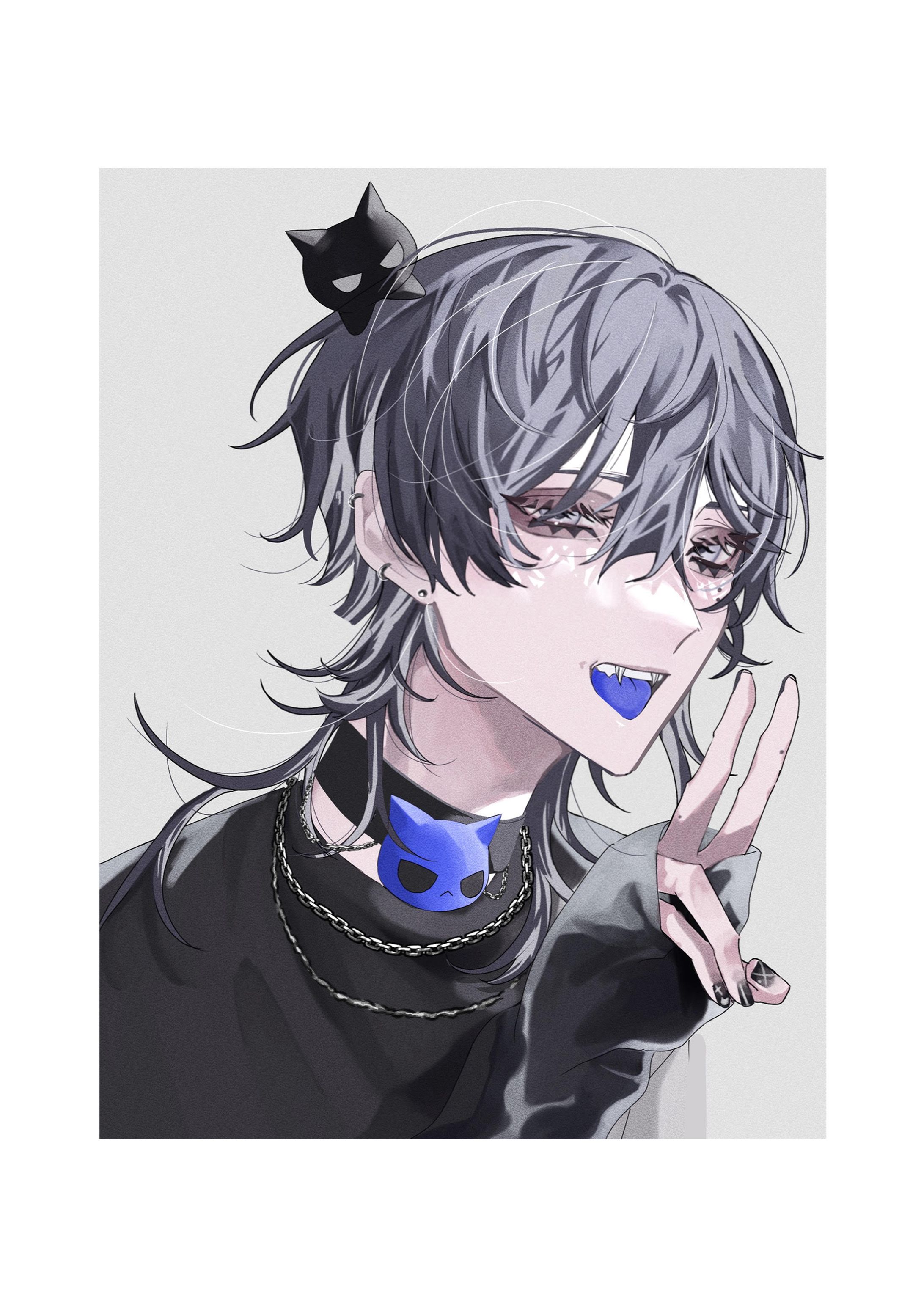 創作イラスト２（差分）-1