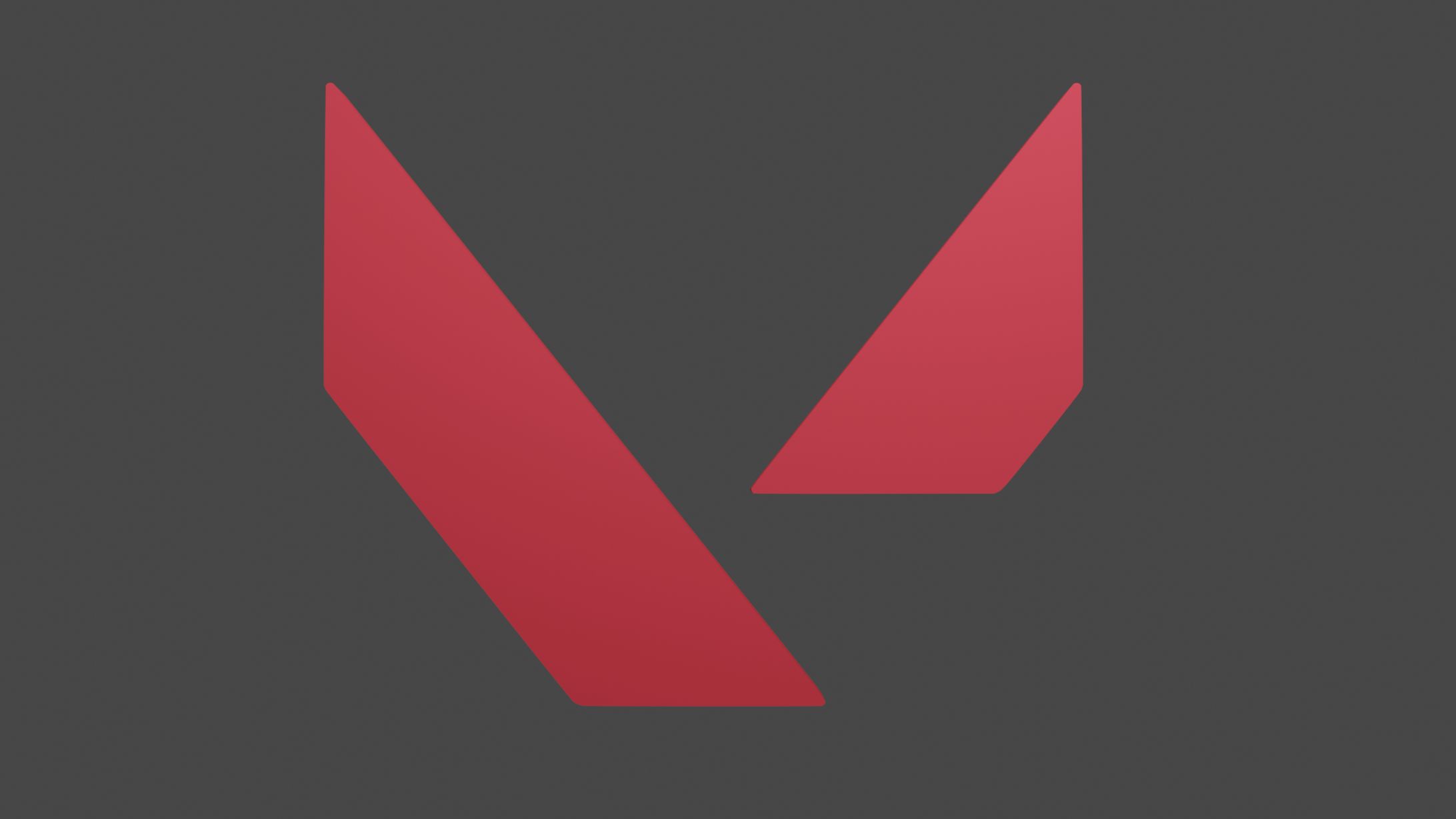 VALORANT logo(3D model)-1