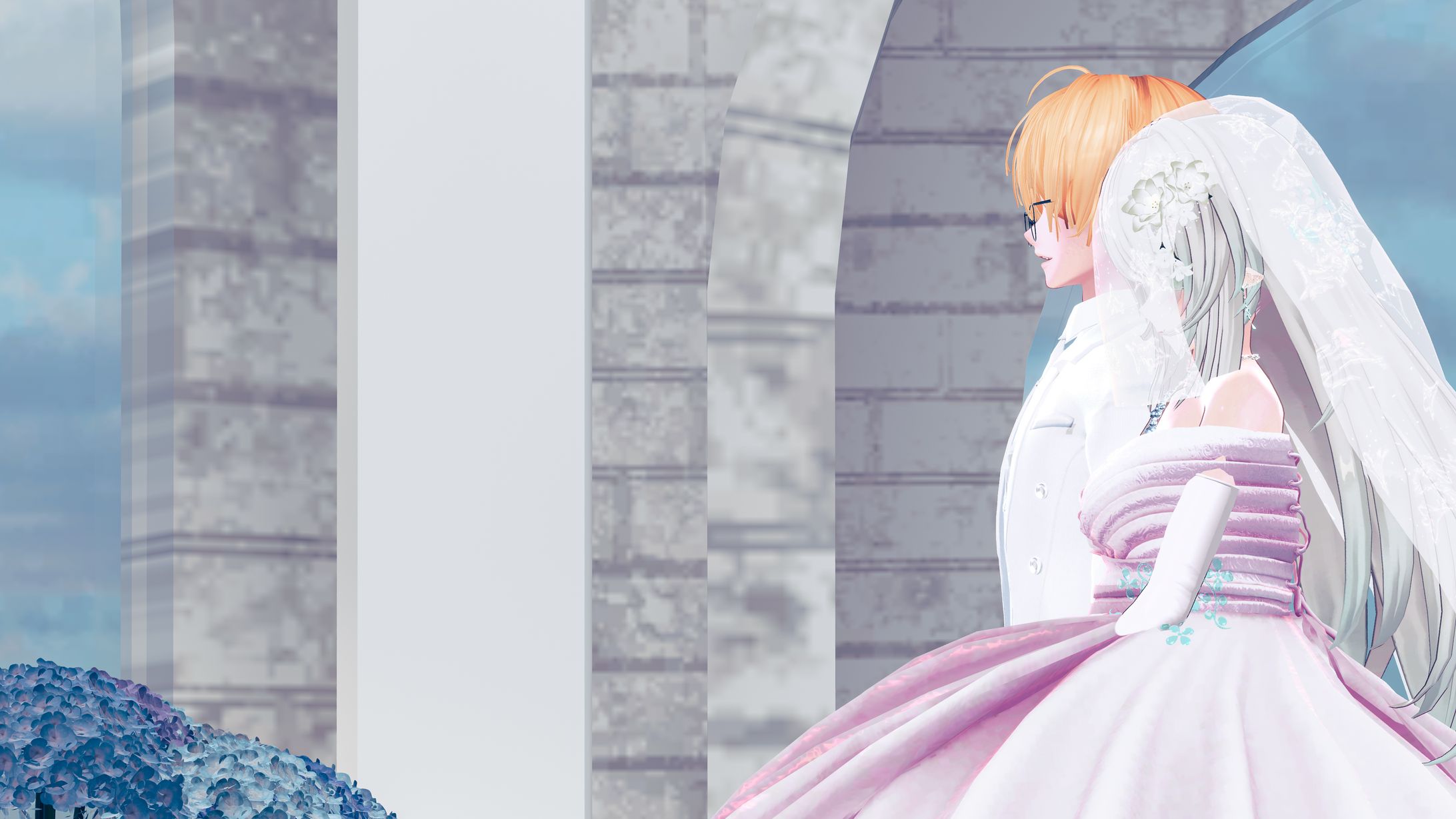 【撮影】tommy 様・雪代琴狐 様　ブライダル撮影-1