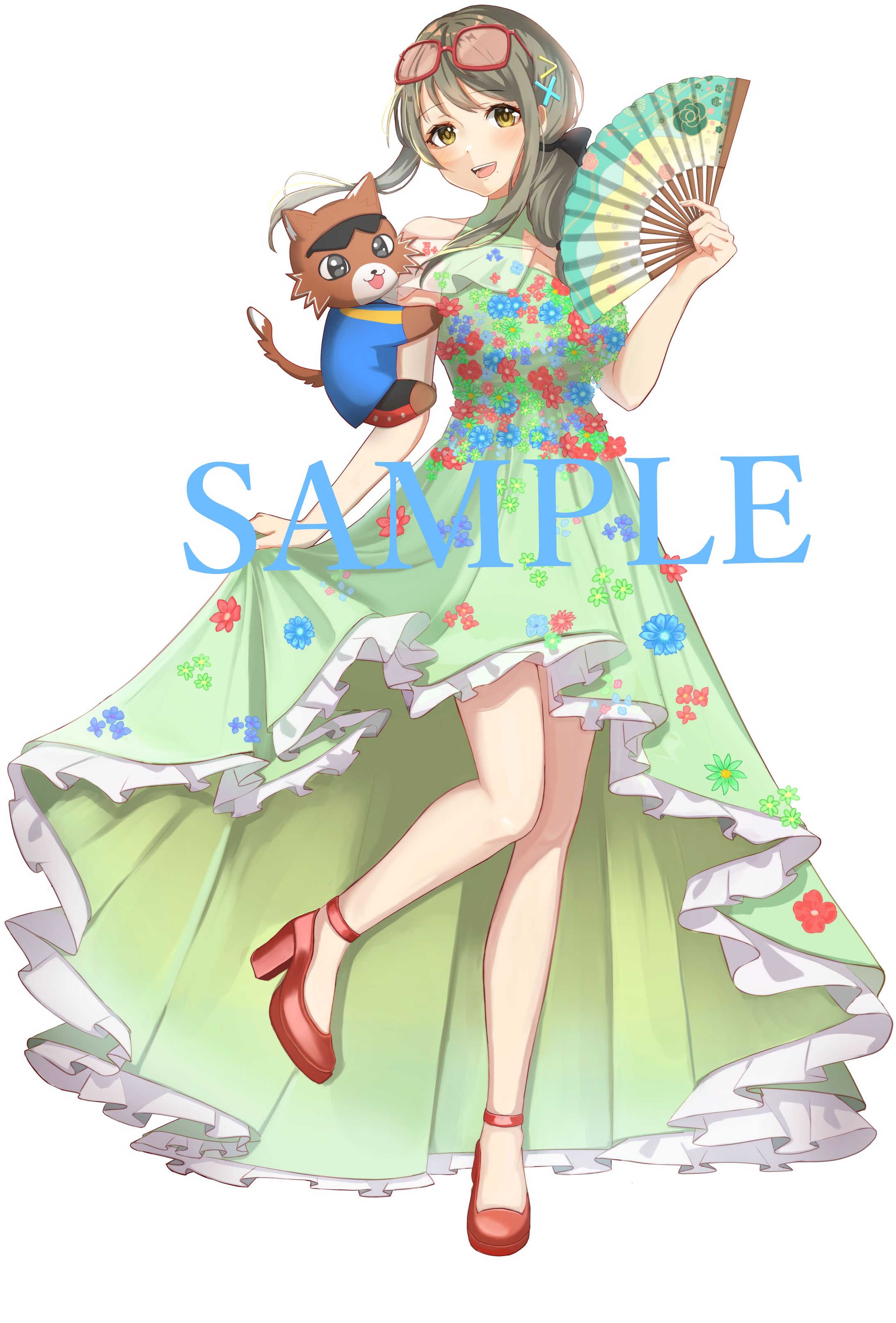 VTuber競輪プロジェクト　夏のVTuberけいりんバケーション2022（川崎競輪場）限定イラスト　倉持京子 様-1