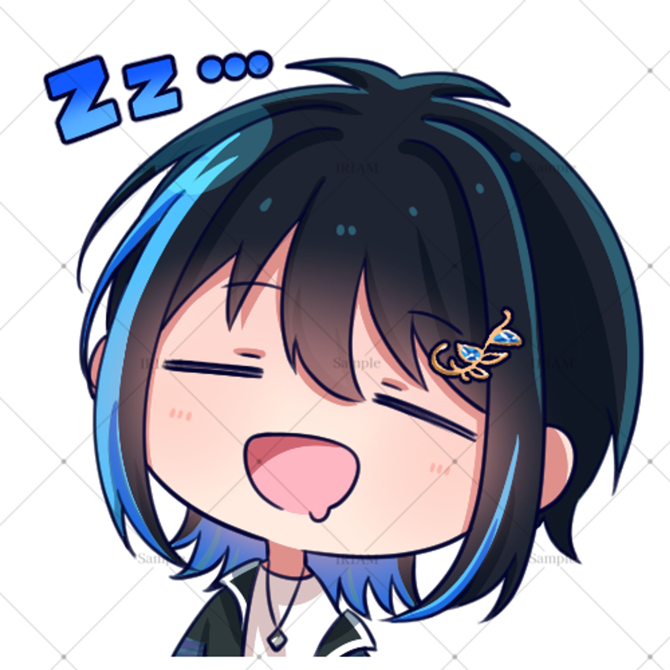 霧野アオイ様/スタンプ（3点）-1