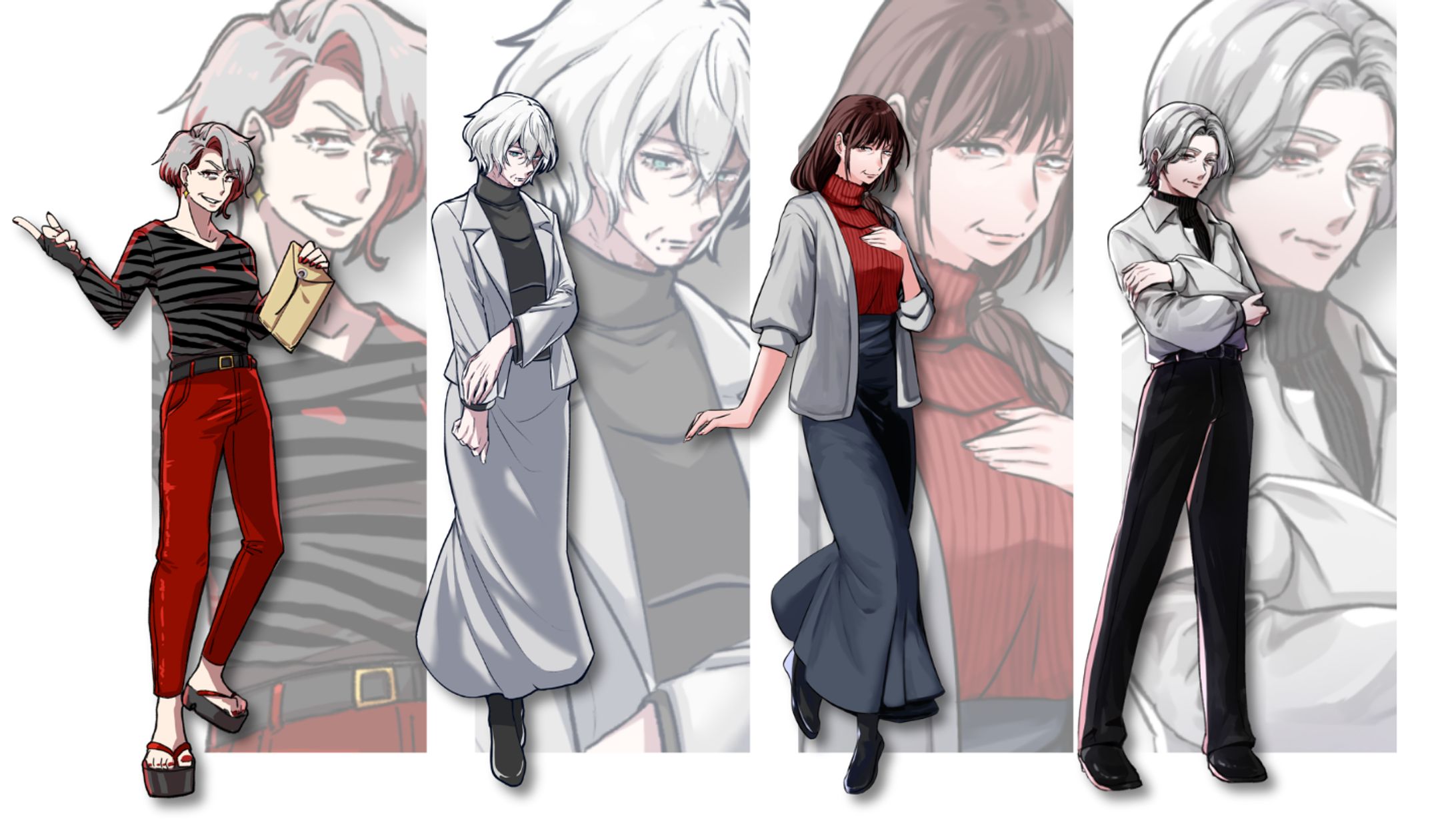 【TRPG】立ち絵　中年女性-1