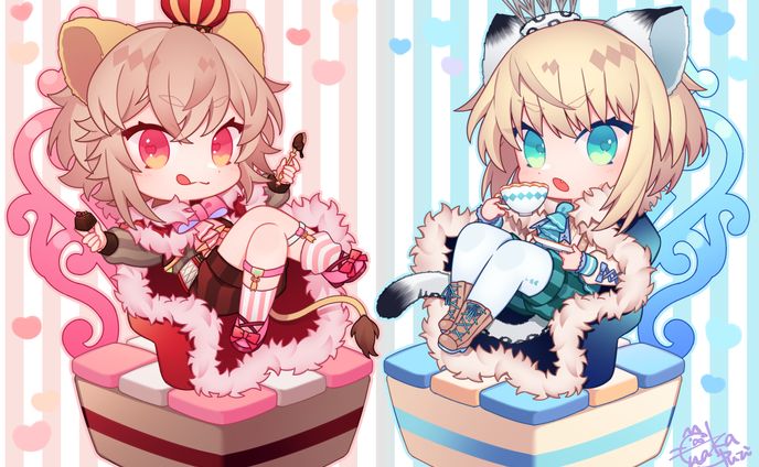 SDキャラクターイラスト