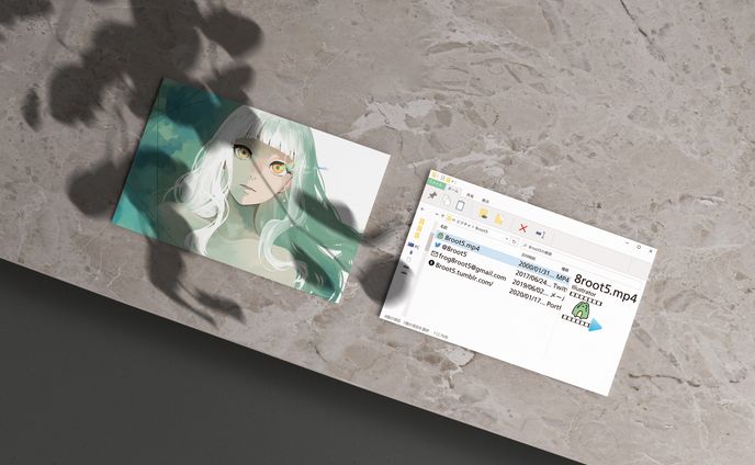 8root5.mp4 Business Card