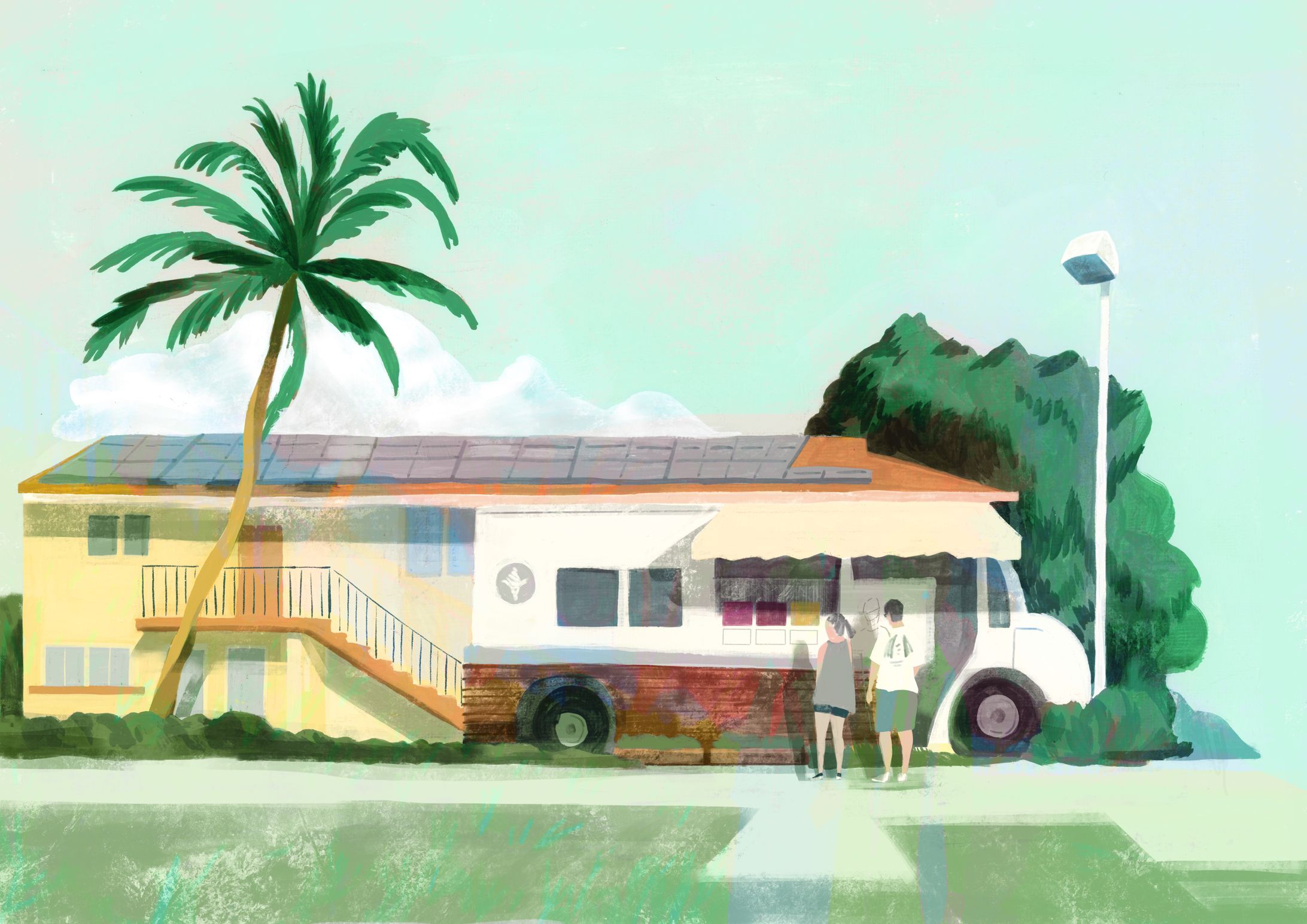 Ice cream shop in Hawaii-1