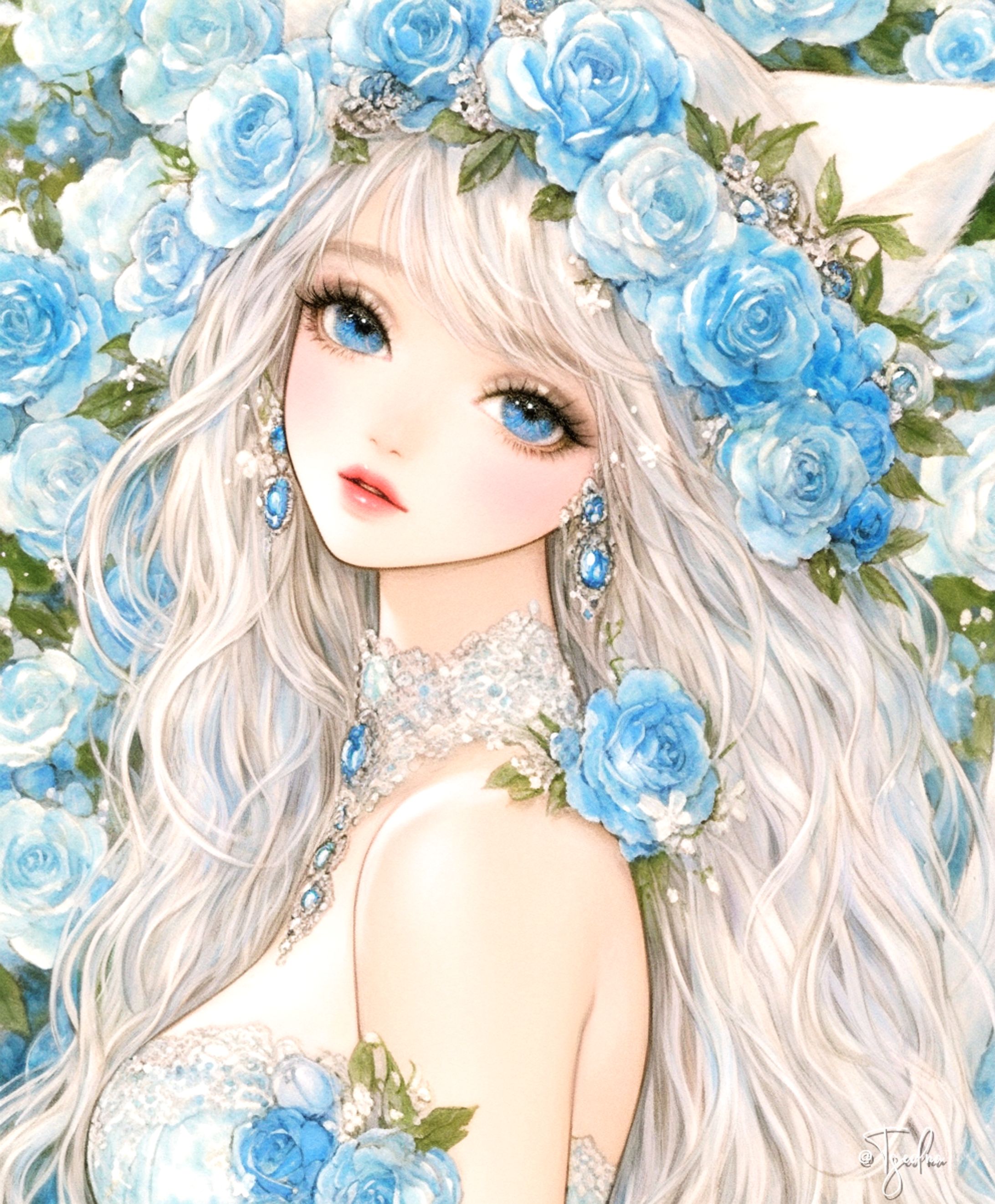 AIイラスト生成 女性-1