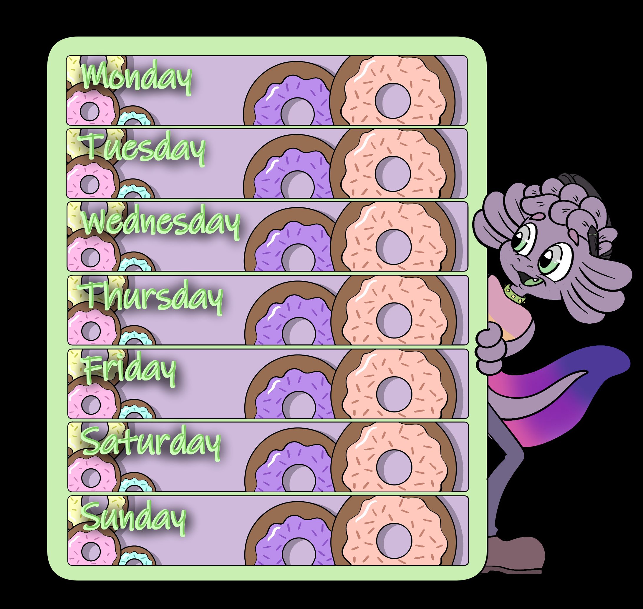 TuffDonutx 2024 Schedule sheet-1