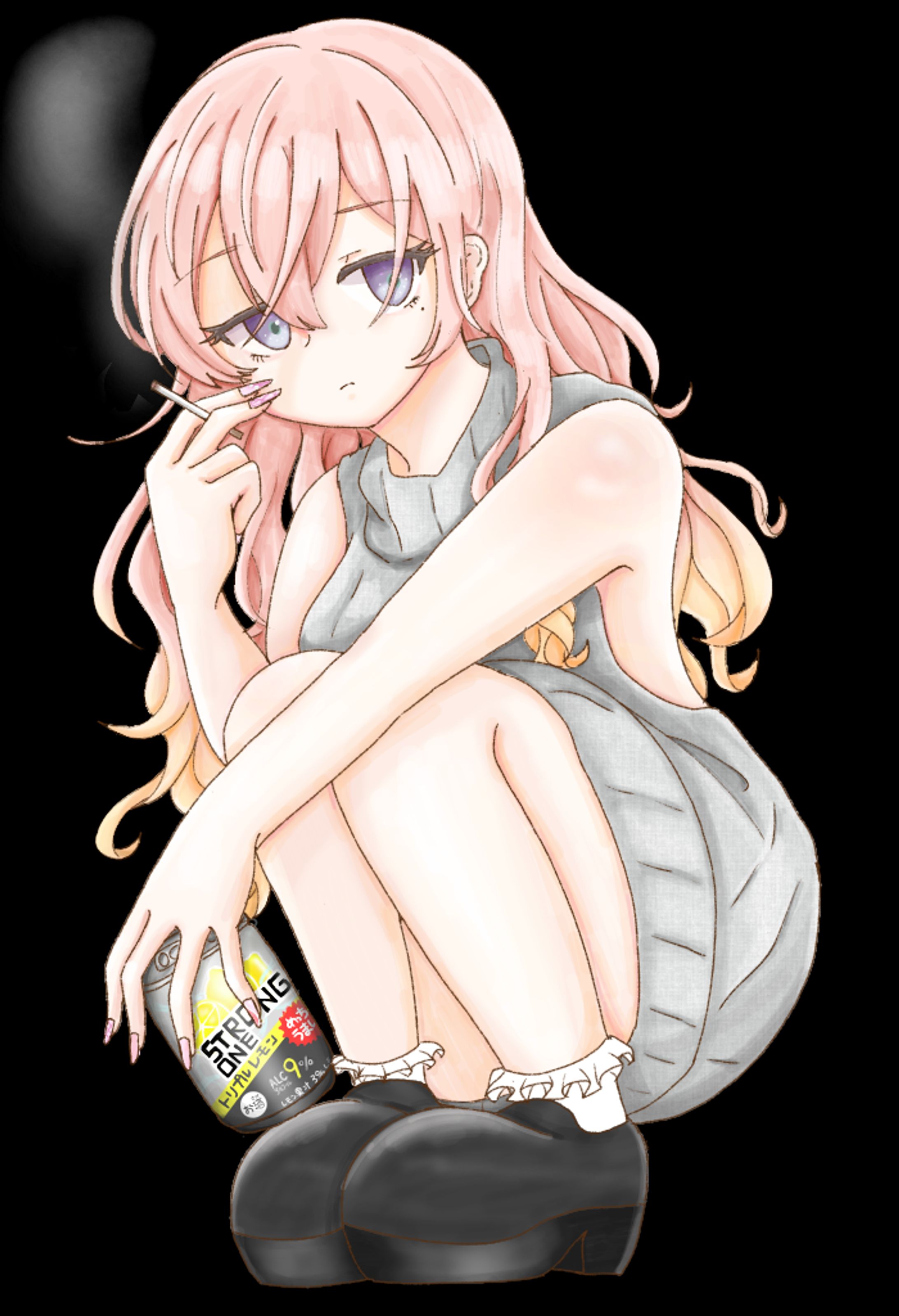 私用 TRPG立ち絵-日比谷 響-1