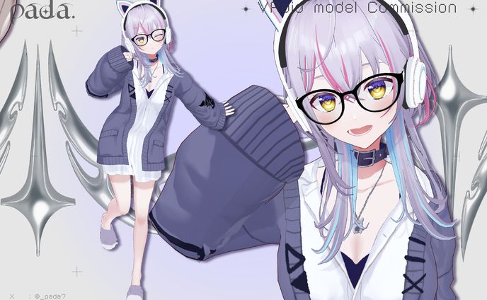 costume＆hair modeling / 天我ちせ
