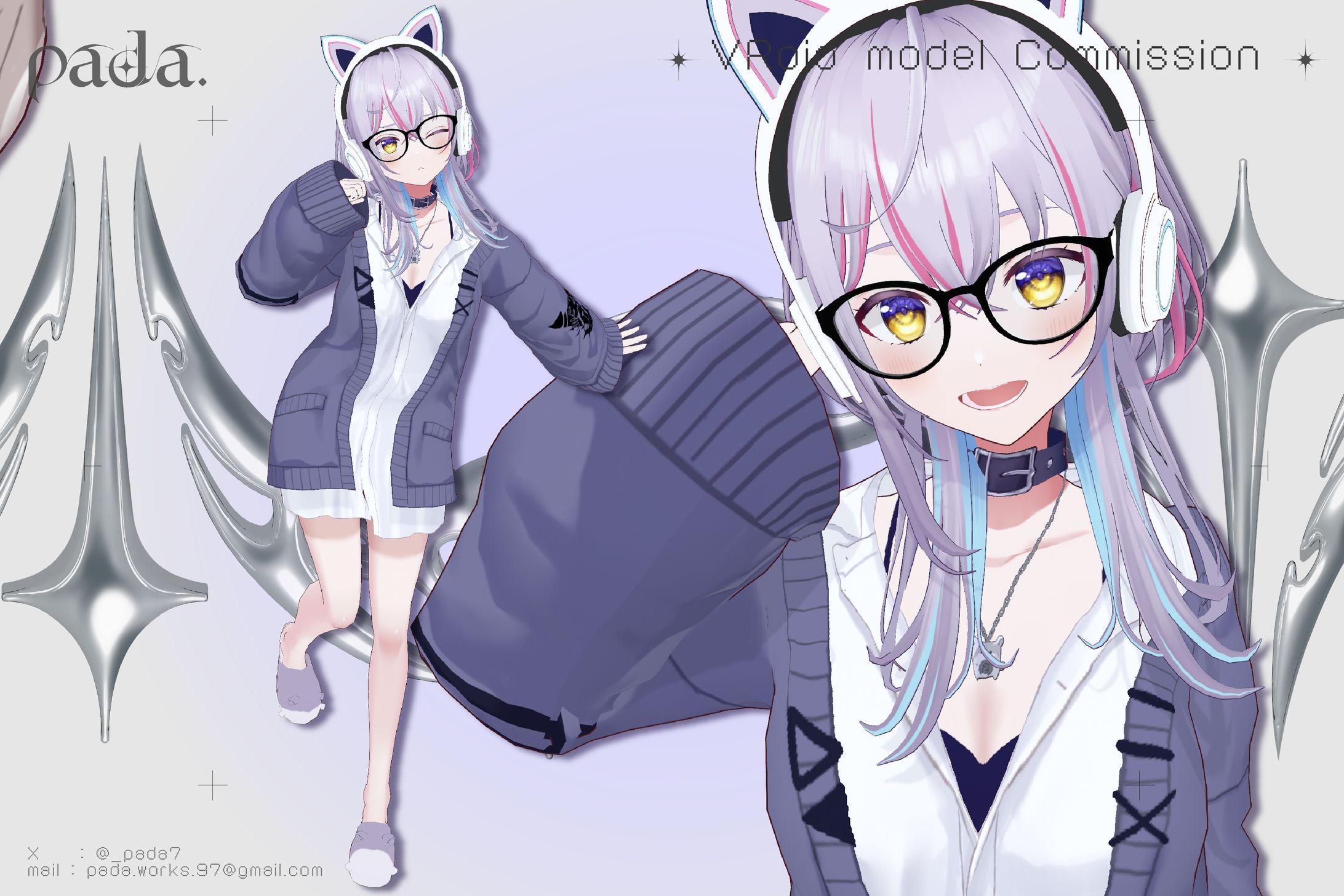 costume＆hair modeling / 天我ちせ-1
