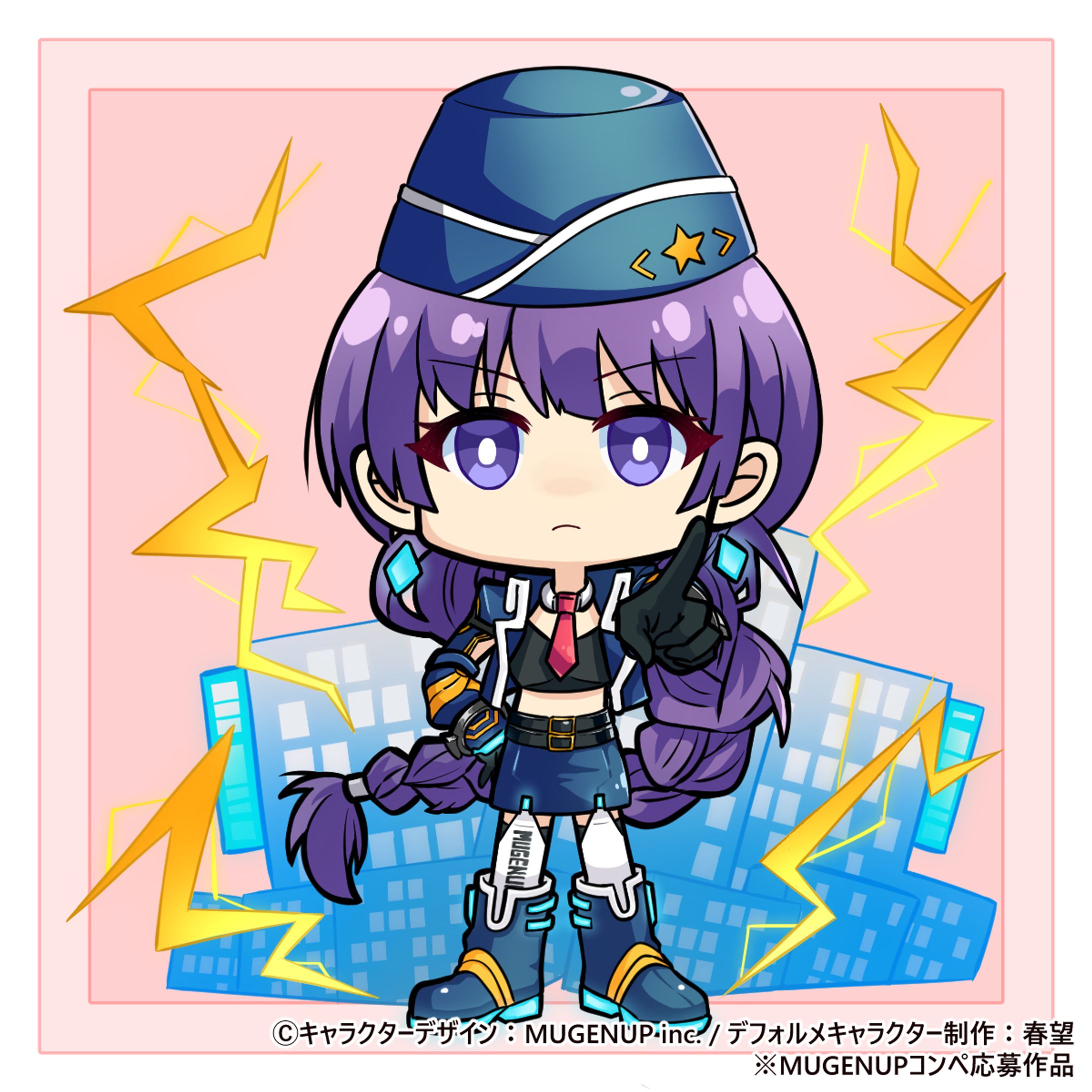 【MUGENUPコンペ応募作品】SDイラスト-1
