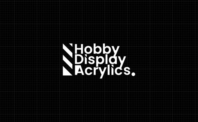Hobby Display Acrylics - Branding and Posters