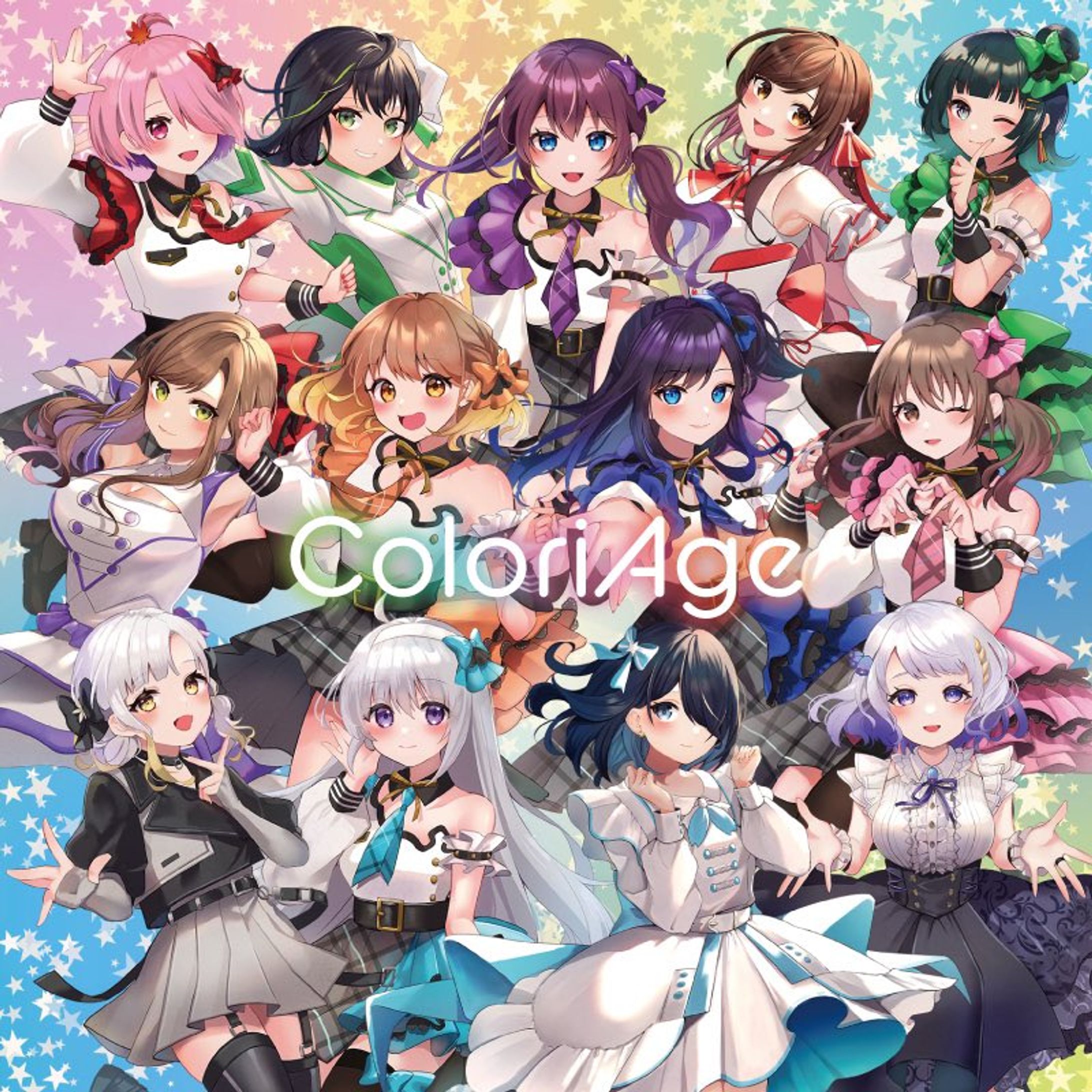 株式会社CHET Group 様 『ColoriAge』 ジャケットイラスト担当-1