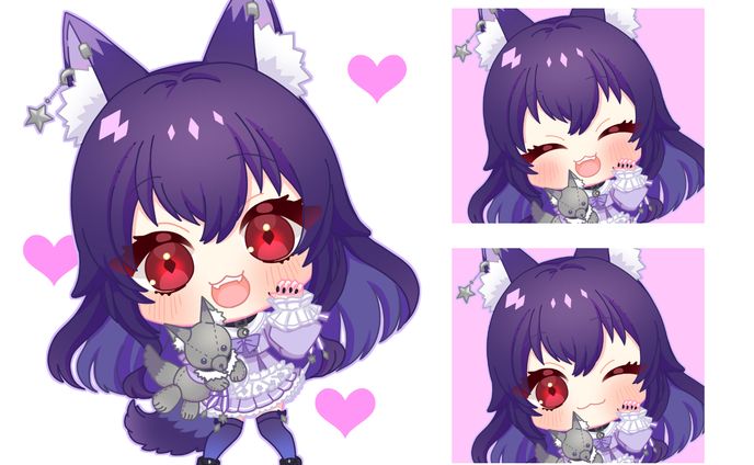 【ご納品】夢望 雛様　デフォルメイラスト