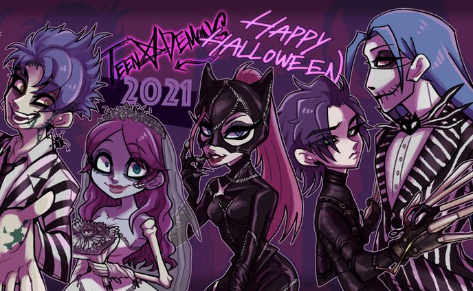 ハロウィンイラスト2021