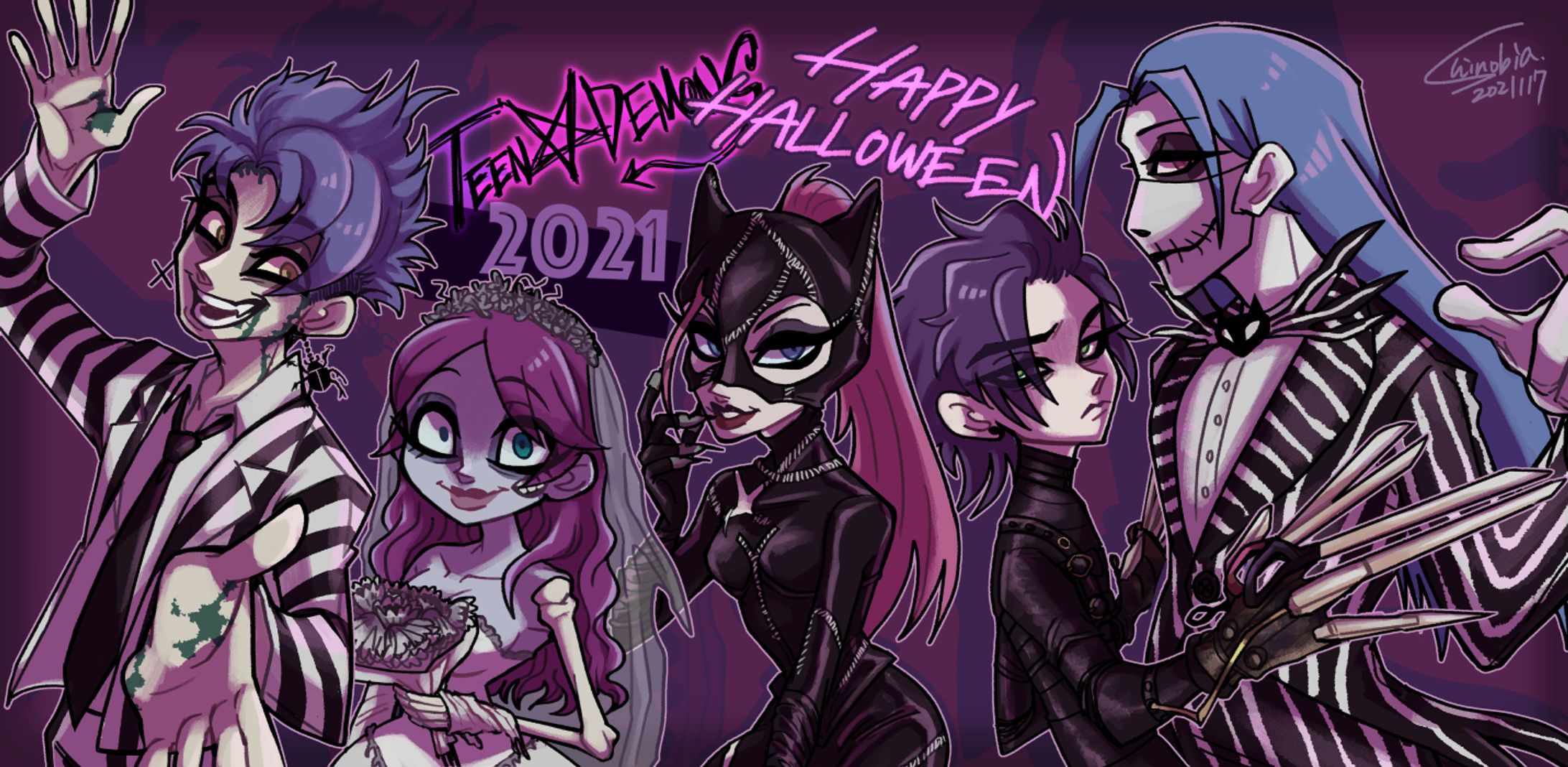 ハロウィンイラスト2021-1