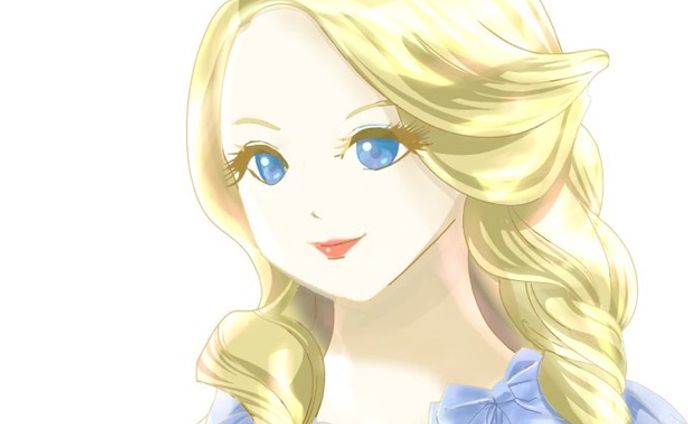 女性似顔絵