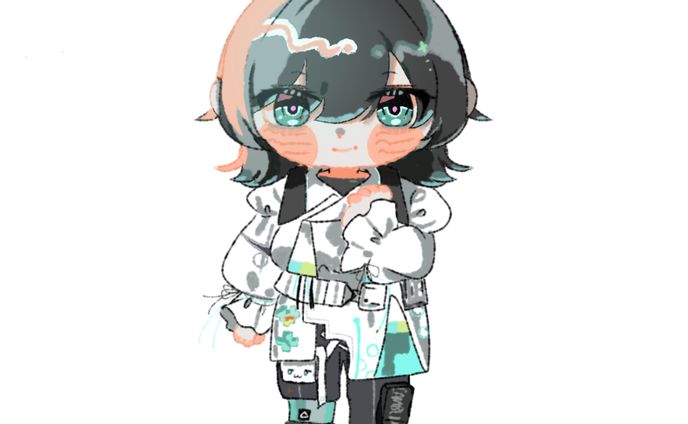 RTしたVtuberの方を無償で書くという企画のSD絵